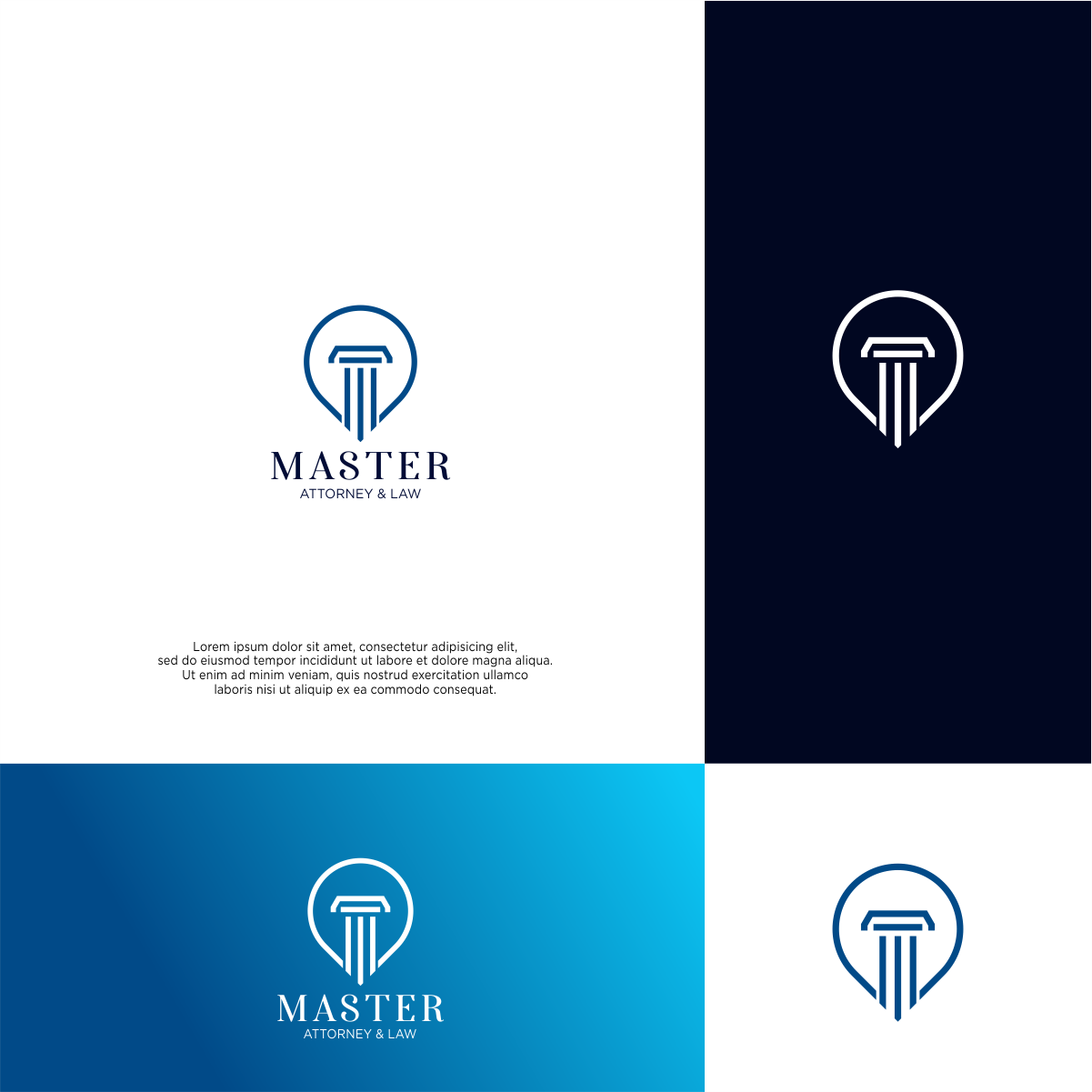 MASTER ATTORNEY by Grafi MASTER ATTORNEY in Logo Design Inspiration by Grafi