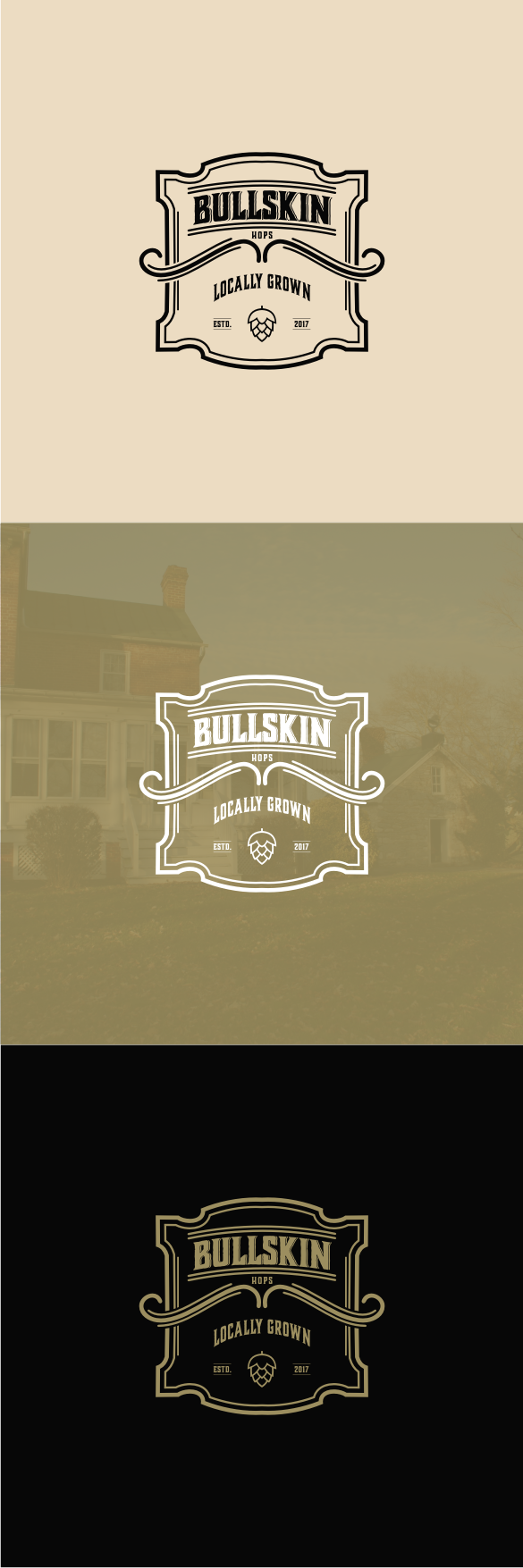 bullskin hops by Ndaru* bullskin hops in Label Design Inspiration by Ndaru*