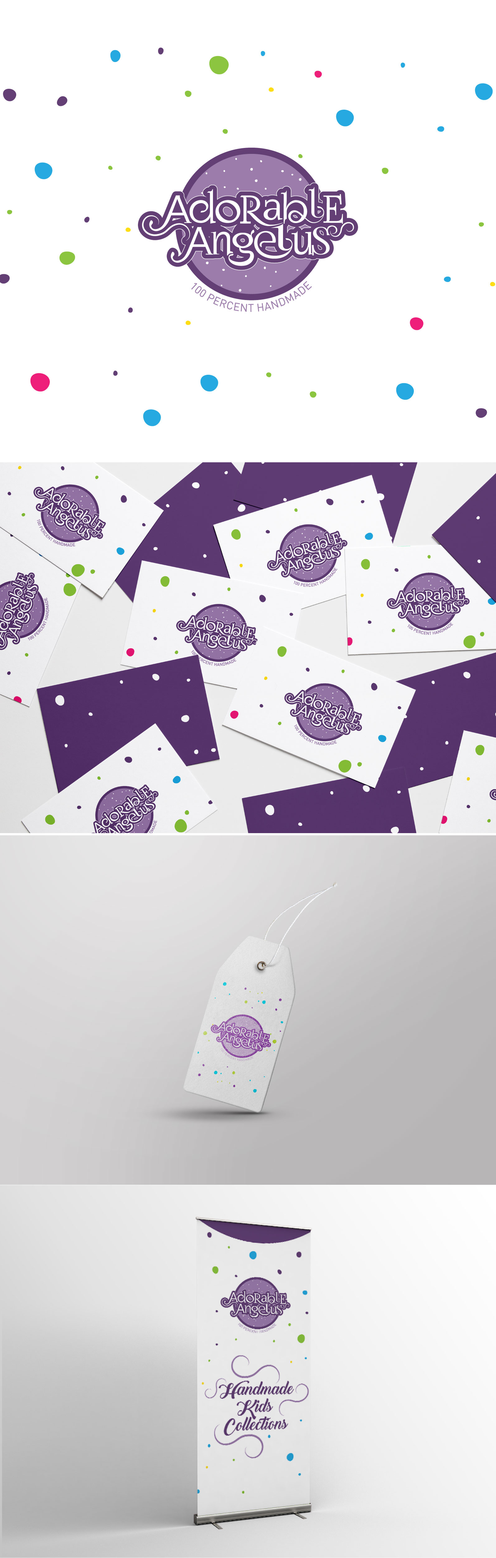 BRANDING Adorable Angelus by Creative Carbon BRANDING Adorable Angelus in Logo & Brand Identity Inspiration by Creative Carbon