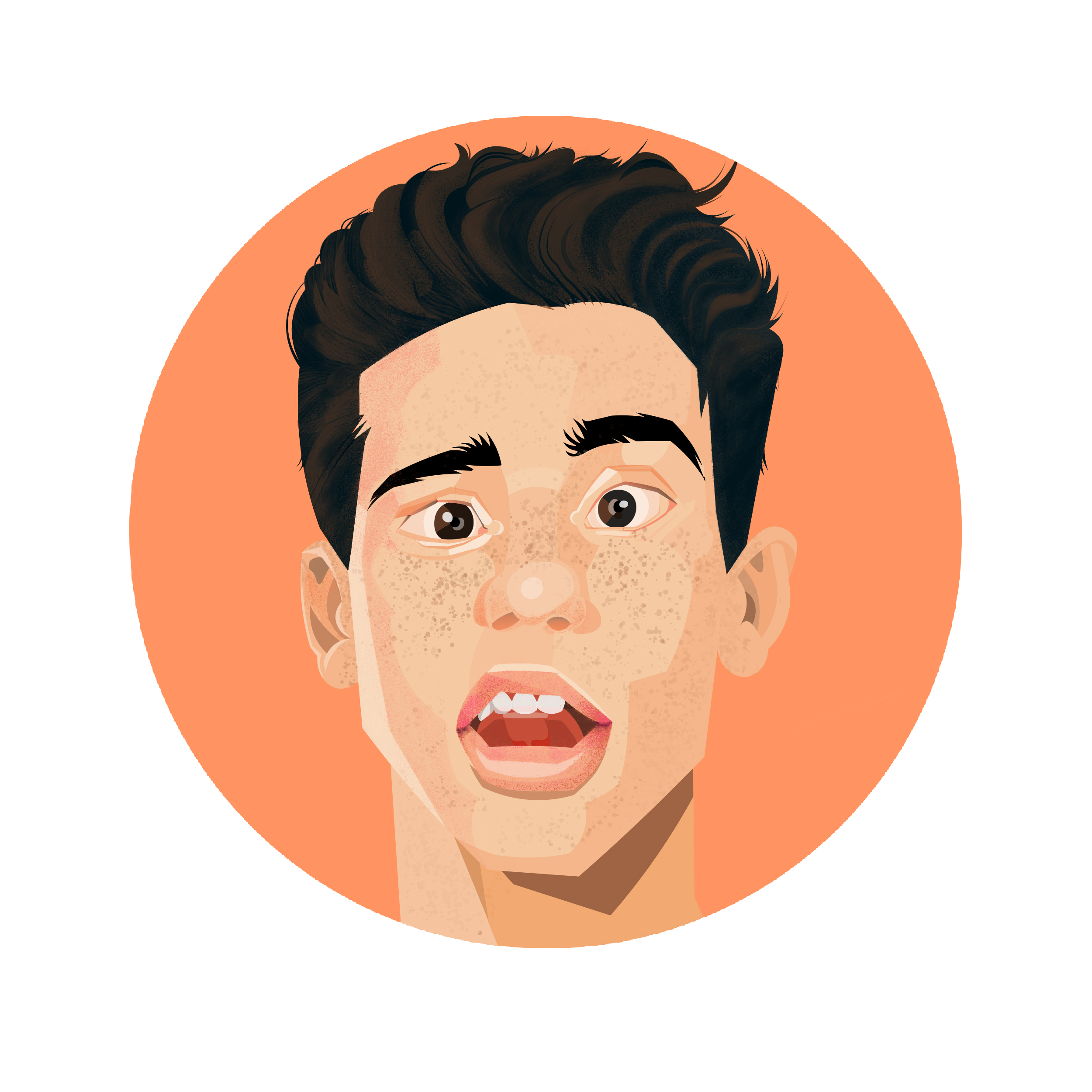 The goof in Vector Art Inspiration by Mahesh Wanole