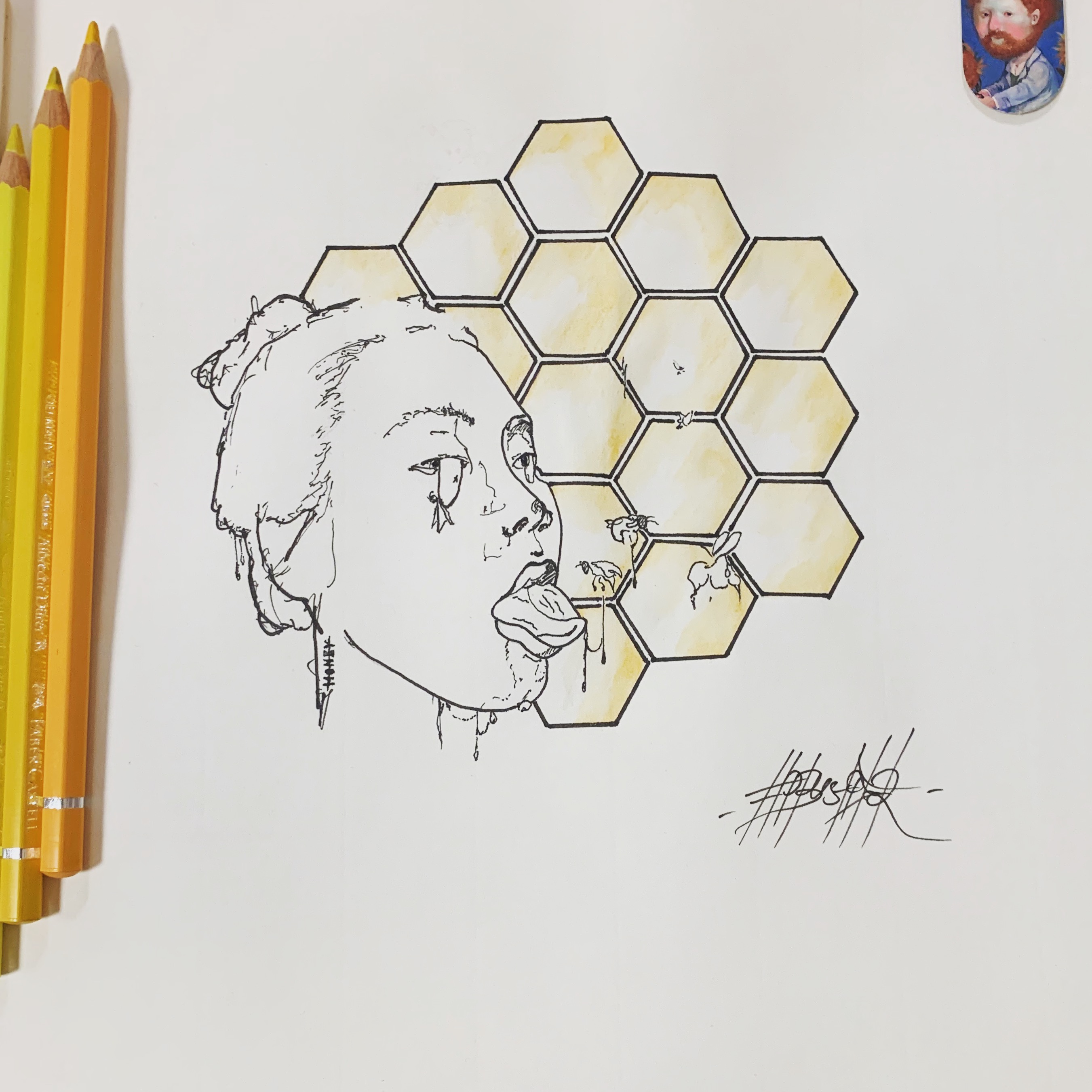 “F#ck you, honey” by Yakov Vysotskiy “F#ck you, honey” in Drawing Inspiration by Yakov Vysotskiy