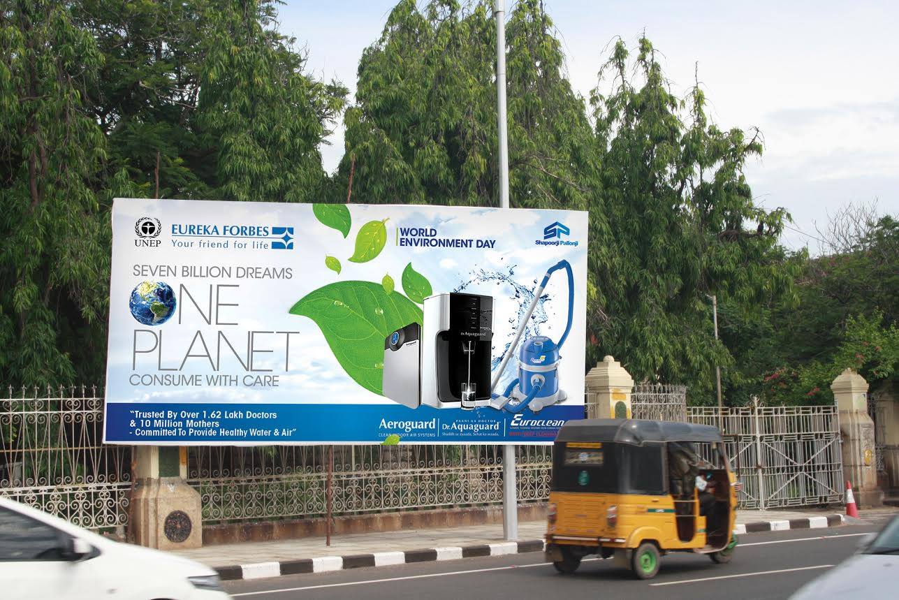 Outdoor Hoding Design Simpal Outdoor Hoarding Design By Sangeetha 109069 - Designhill