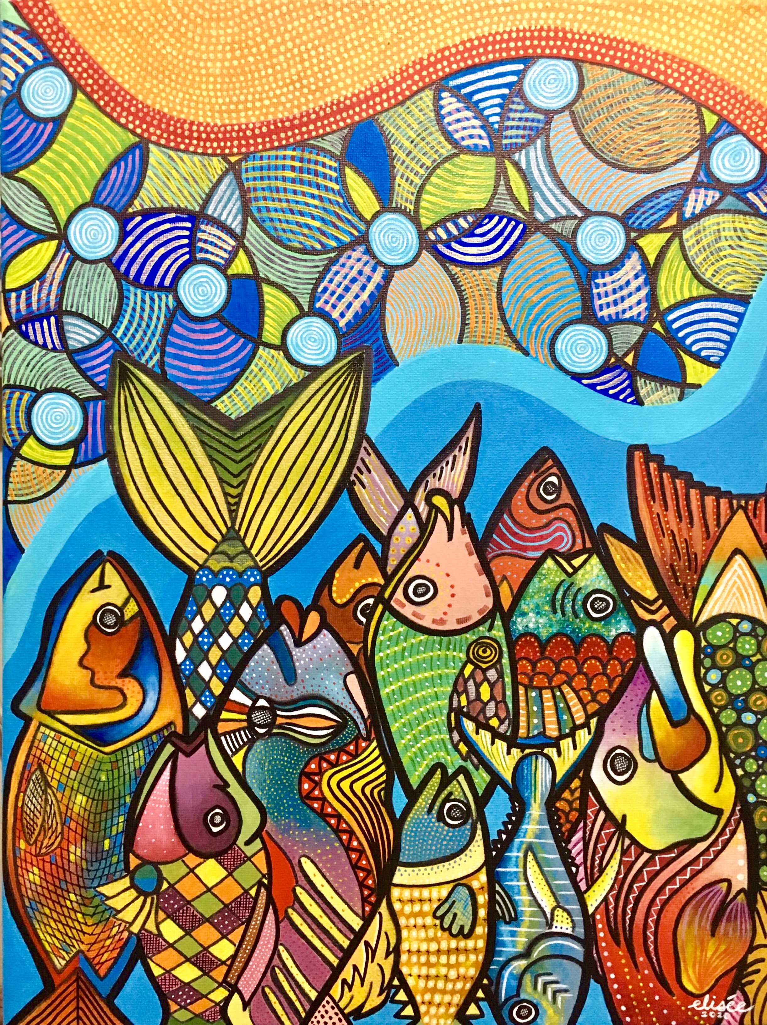 Pala-Isdaan sa Dumadaan in Digital Matte Painting Inspiration by Elisee Cuarto