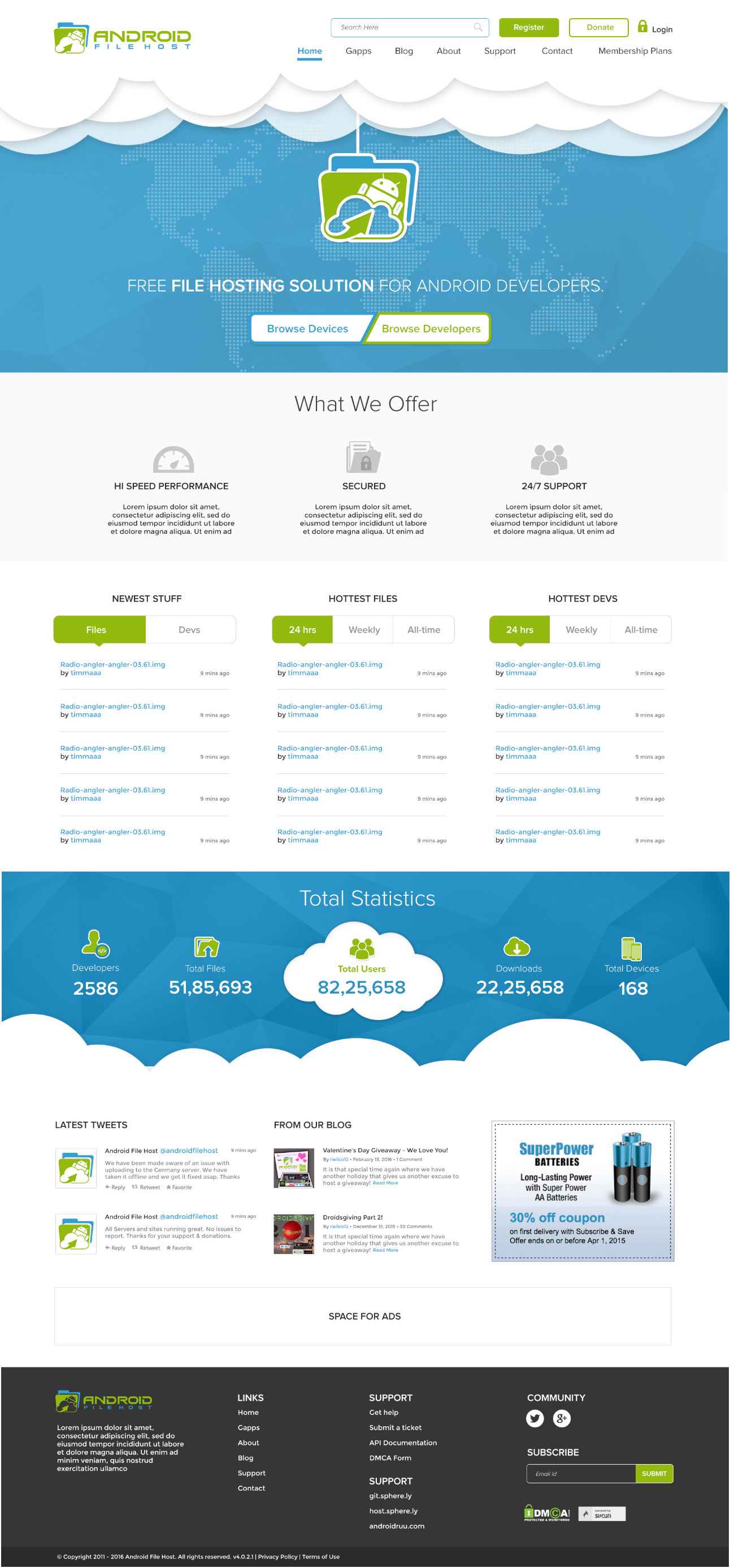 Website Design - Android Filehost by Oranzedzine Website Design - Android Filehost in Website Design Inspiration by Oranzedzine