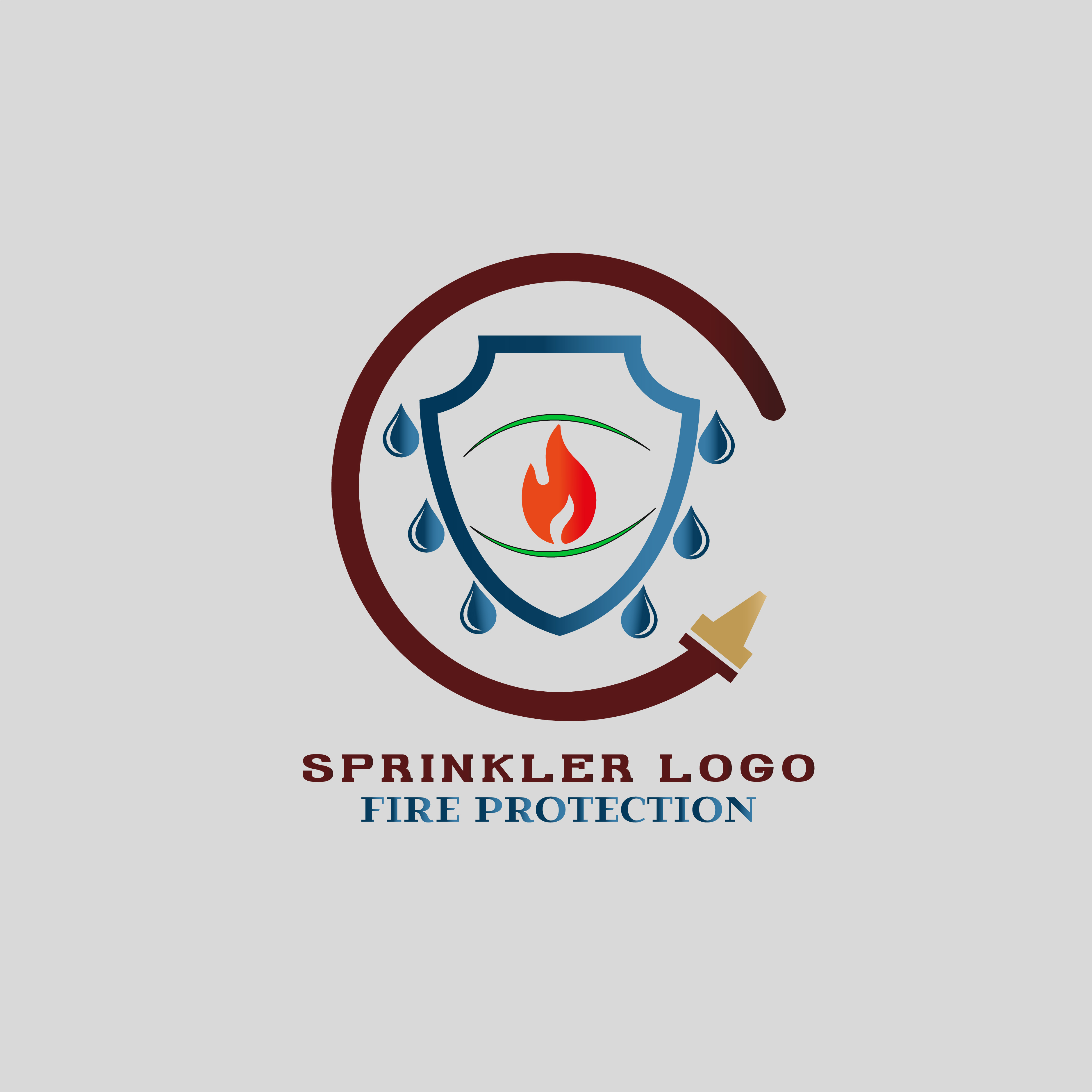Sprinkler Logo Logo Design Inspiration 151517 by Shovan Pal