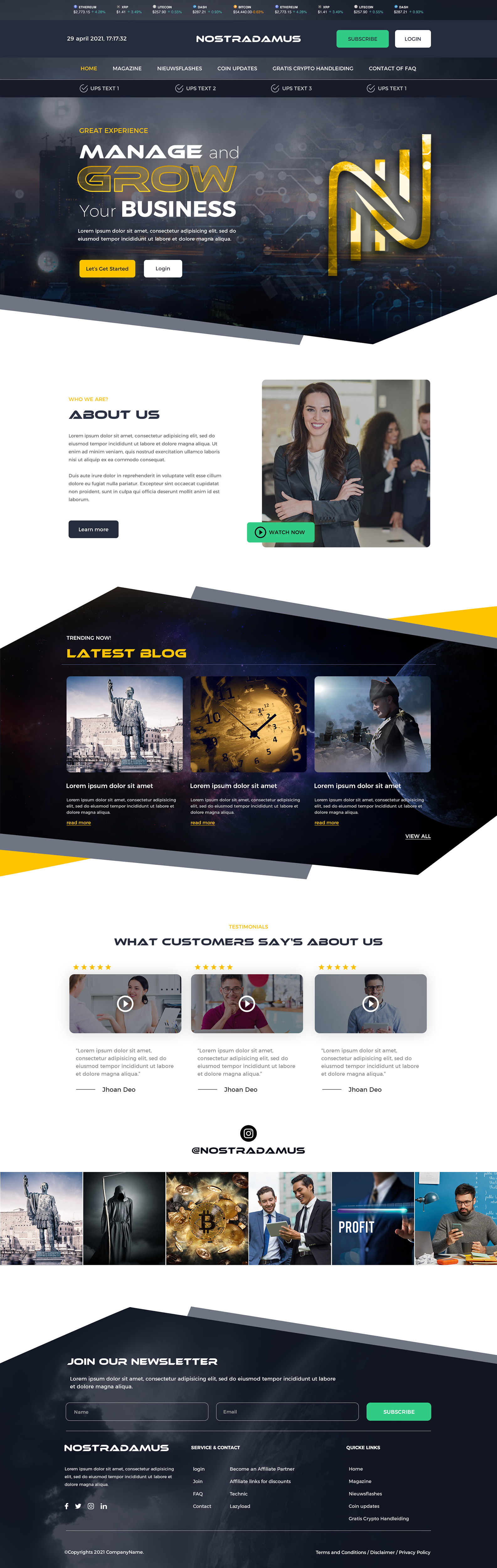BTC WEBSITE by Noor Fatima BTC WEBSITE in Website Design Inspiration by Noor Fatima