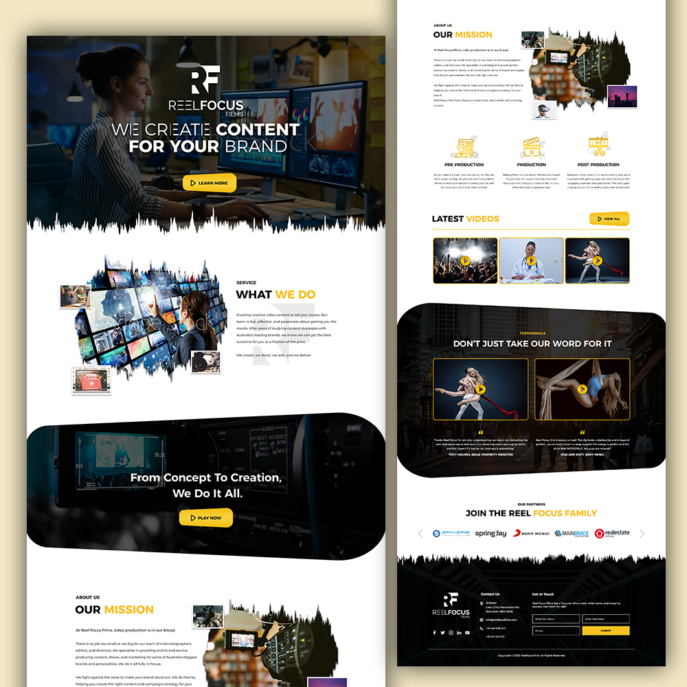 Web Design by Noor Fatima Web Design in Website Design Inspiration by Noor Fatima