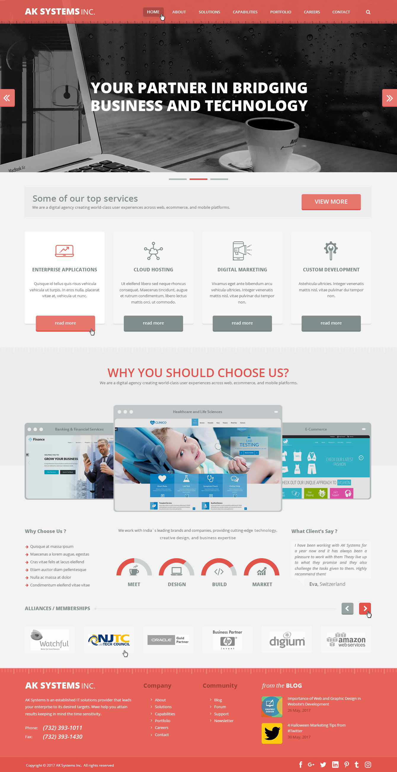 Webdesign Company in Website Design Inspiration by Max