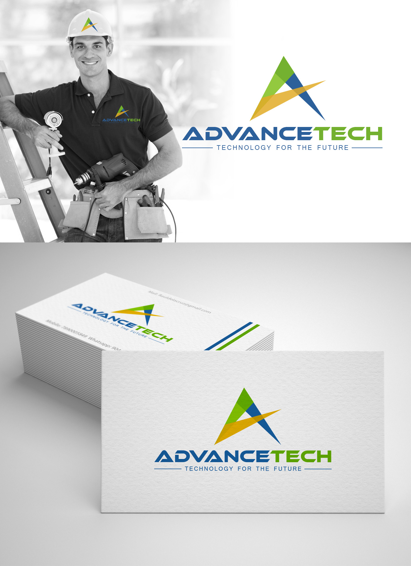 Advancer Teck by Mithun Biswas Advancer Teck in Logo Design Inspiration by Mithun Biswas