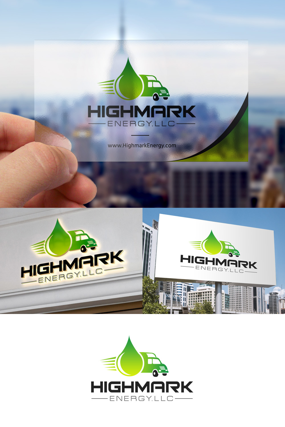 Highmark Energy by Mithun Biswas Highmark Energy in Logo & Brand Identity Inspiration by Mithun Biswas