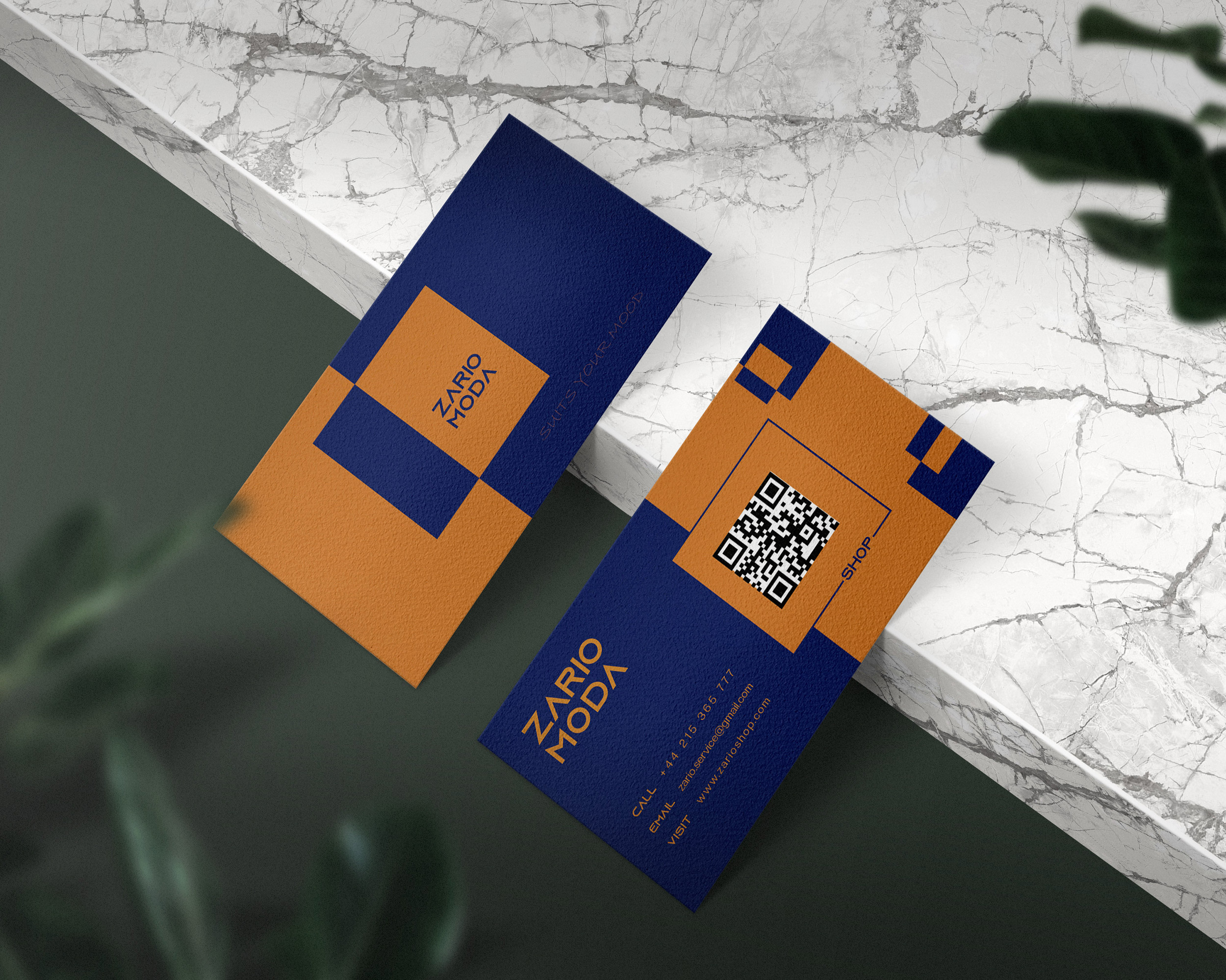 Modern Business Card by Asmaart Modern Business Card in Business Card Design Inspiration by Asmaart