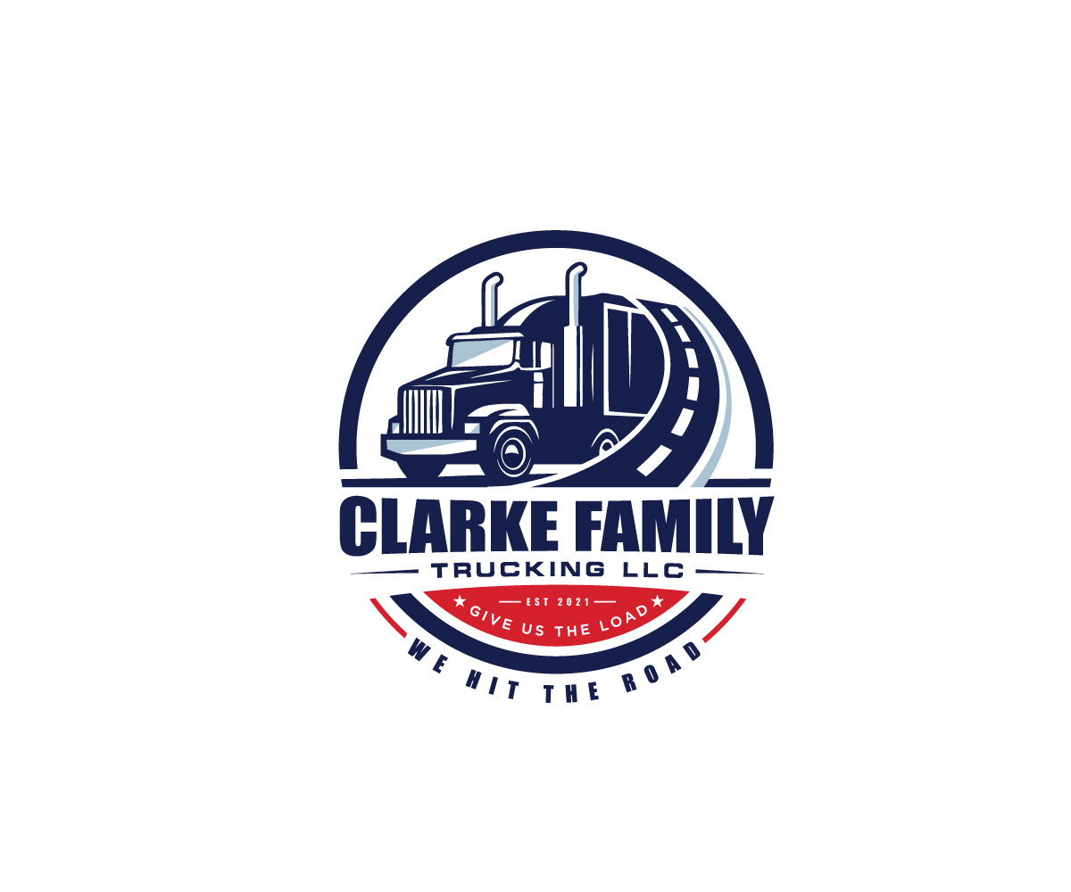 Trucking Road Logo Design by Themuradislam Trucking Road Logo Design in Logo Design Inspiration by Themuradislam