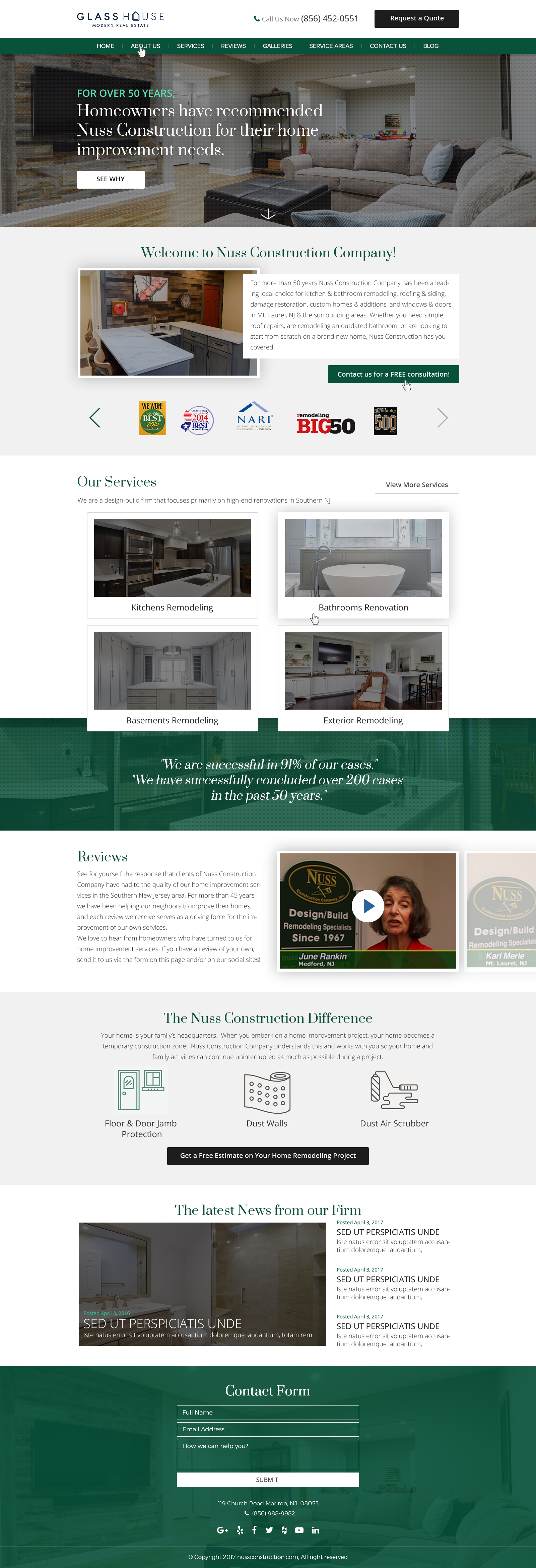 Glasshouse in Website Design Inspiration by Digidezin
