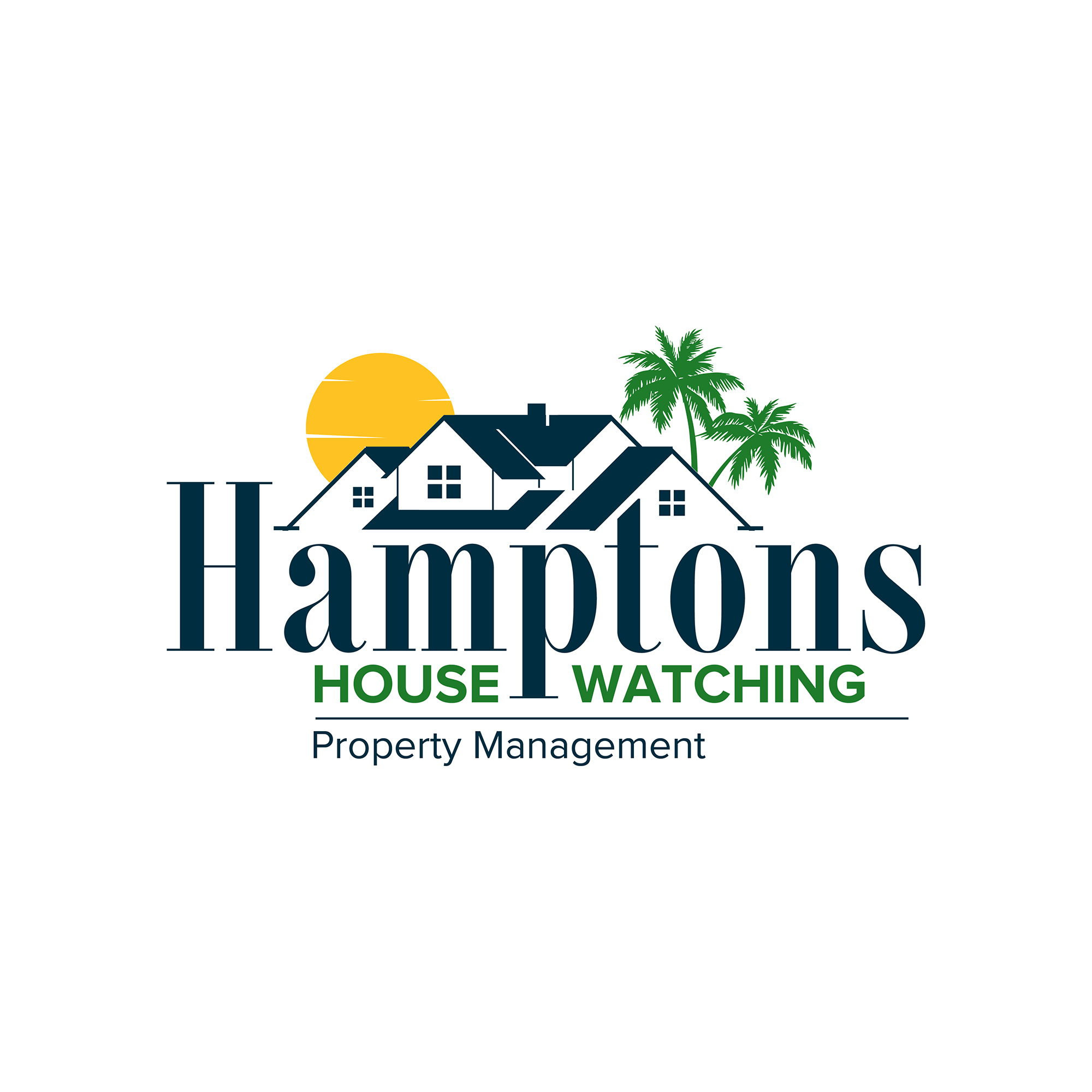 hamptons house watching in Logo Design Inspiration by Digidezin
