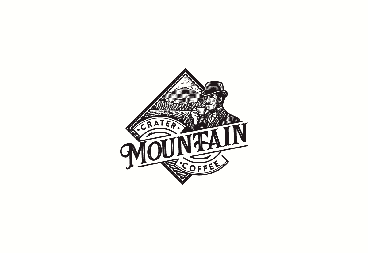 Vintage brand for Australia's first high altitude coffe by Brandocdd Vintage brand for Australia's first high altitude coffe in Logo Design Inspiration by Brandocdd