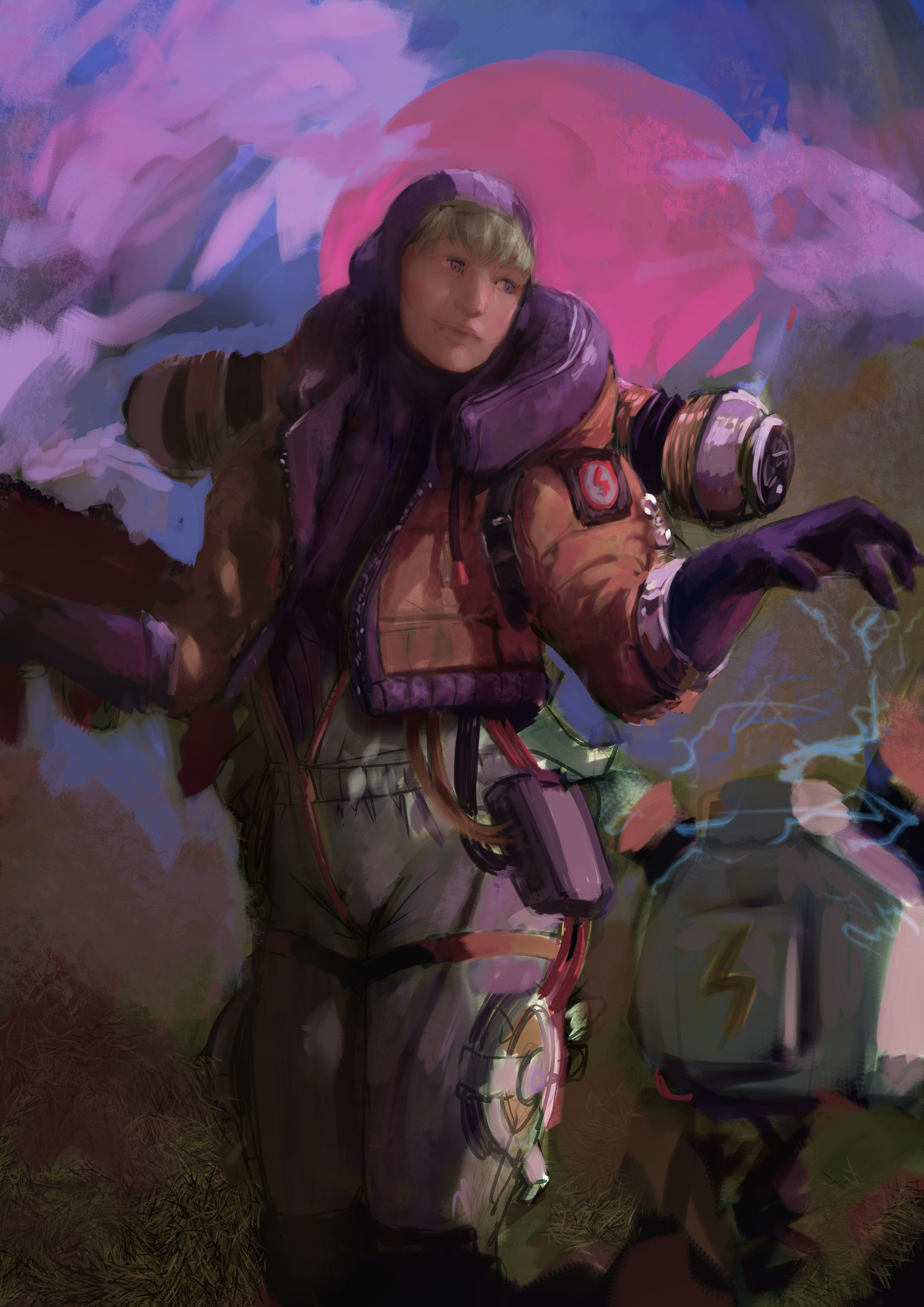 Wattson by Ruben Viegas Wattson in Digital Painting Inspiration by Ruben Viegas