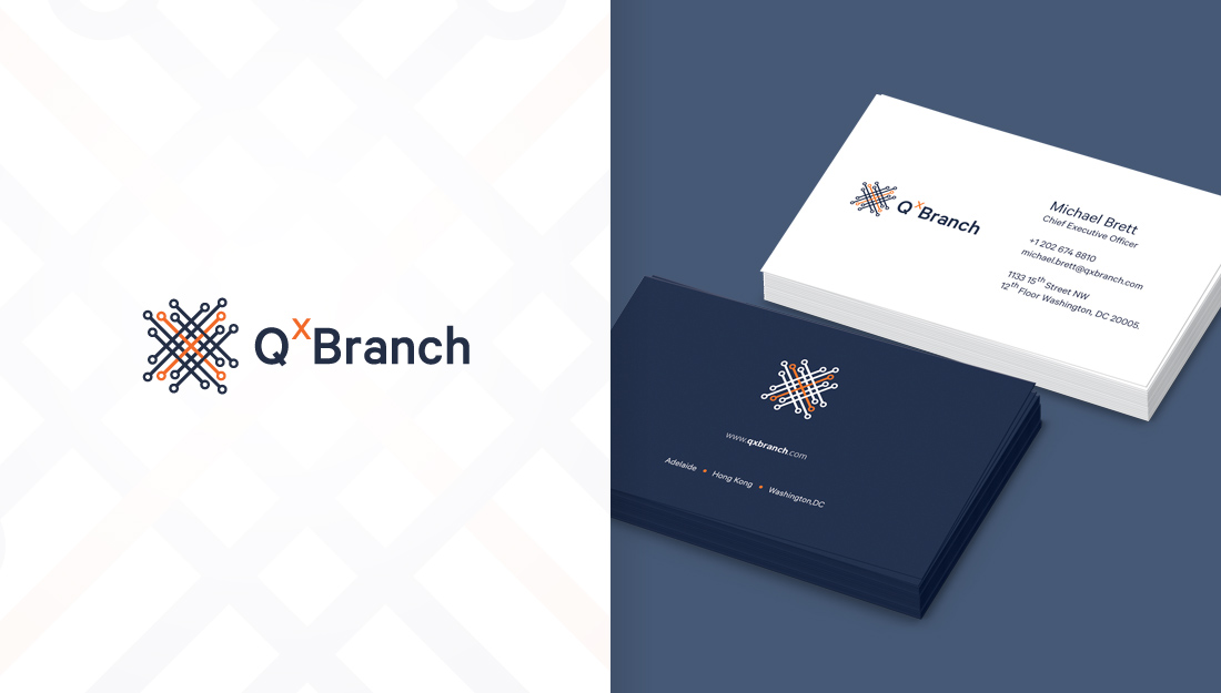 QxBranch in Logo & Brand Identity Inspiration by San