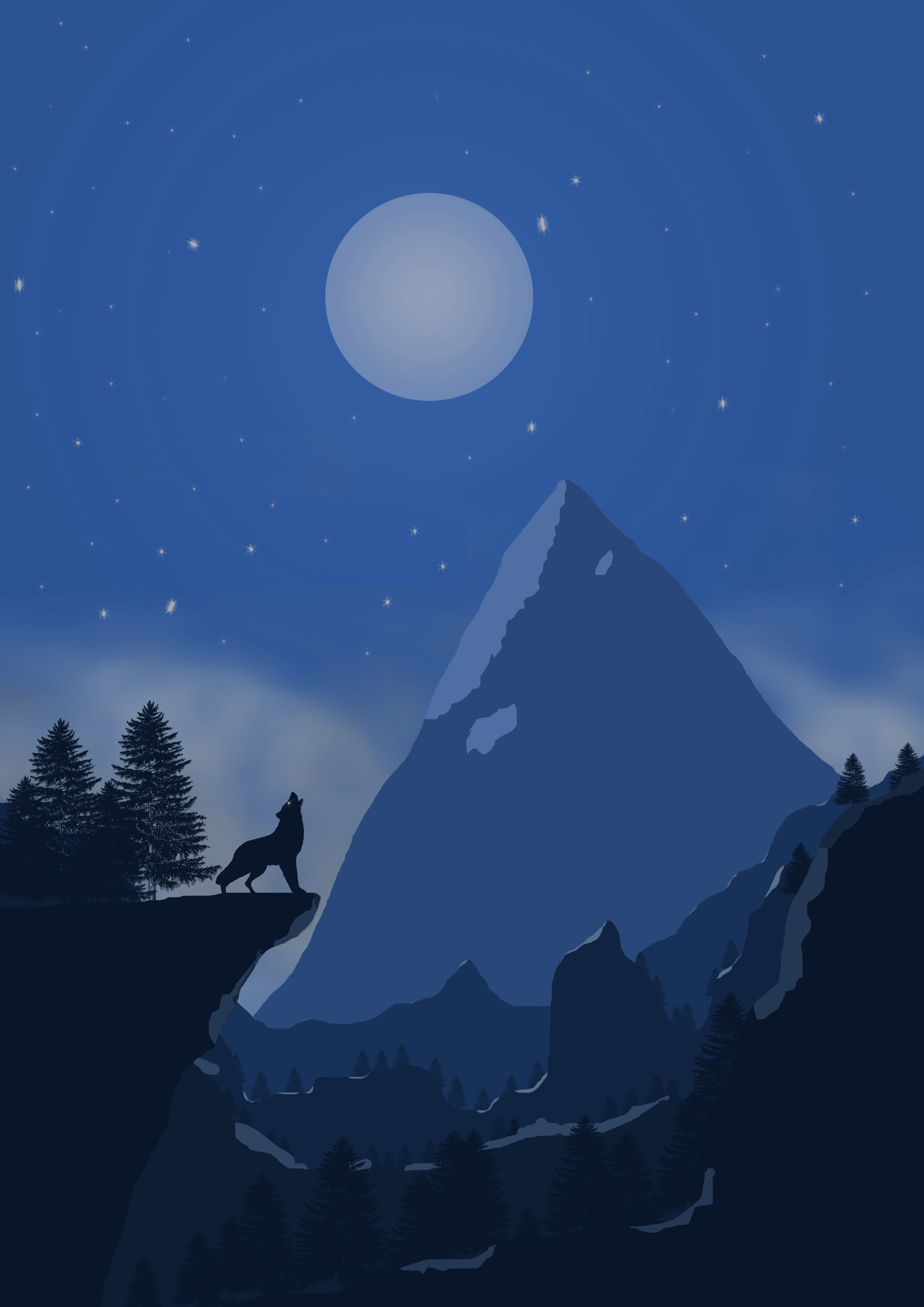 scenery art design by Salman Karlekar scenery art design in Illustration and Graphics Inspiration by Salman Karlekar