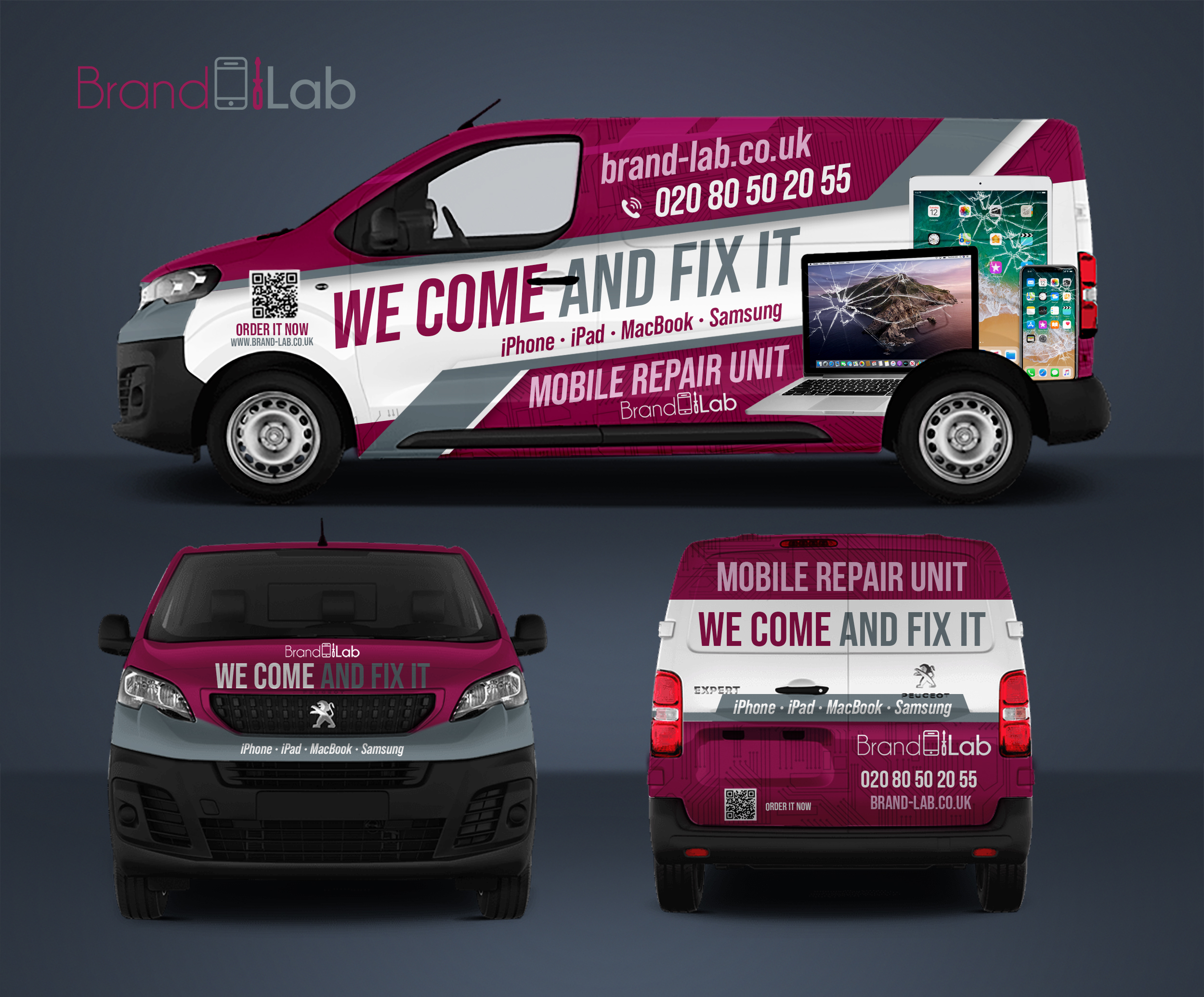 Van wrap by Iryna Sokolovska Van wrap in Vehicle wrap design Inspiration by Iryna Sokolovska