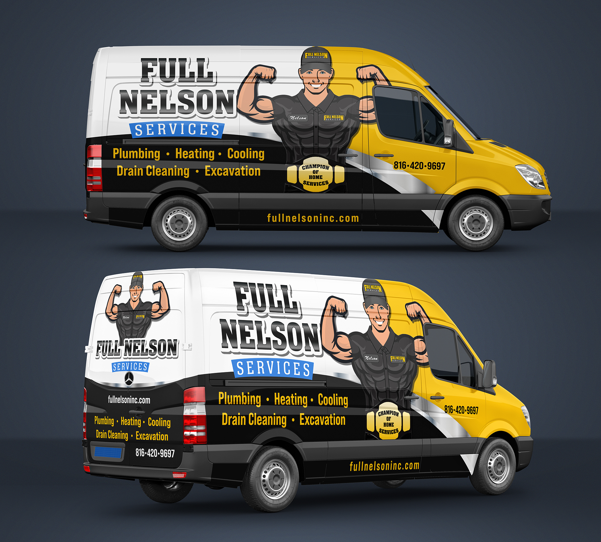 Van Wrapp Design Van Wrap By Iryna Sokolovska 330796 - Designhill