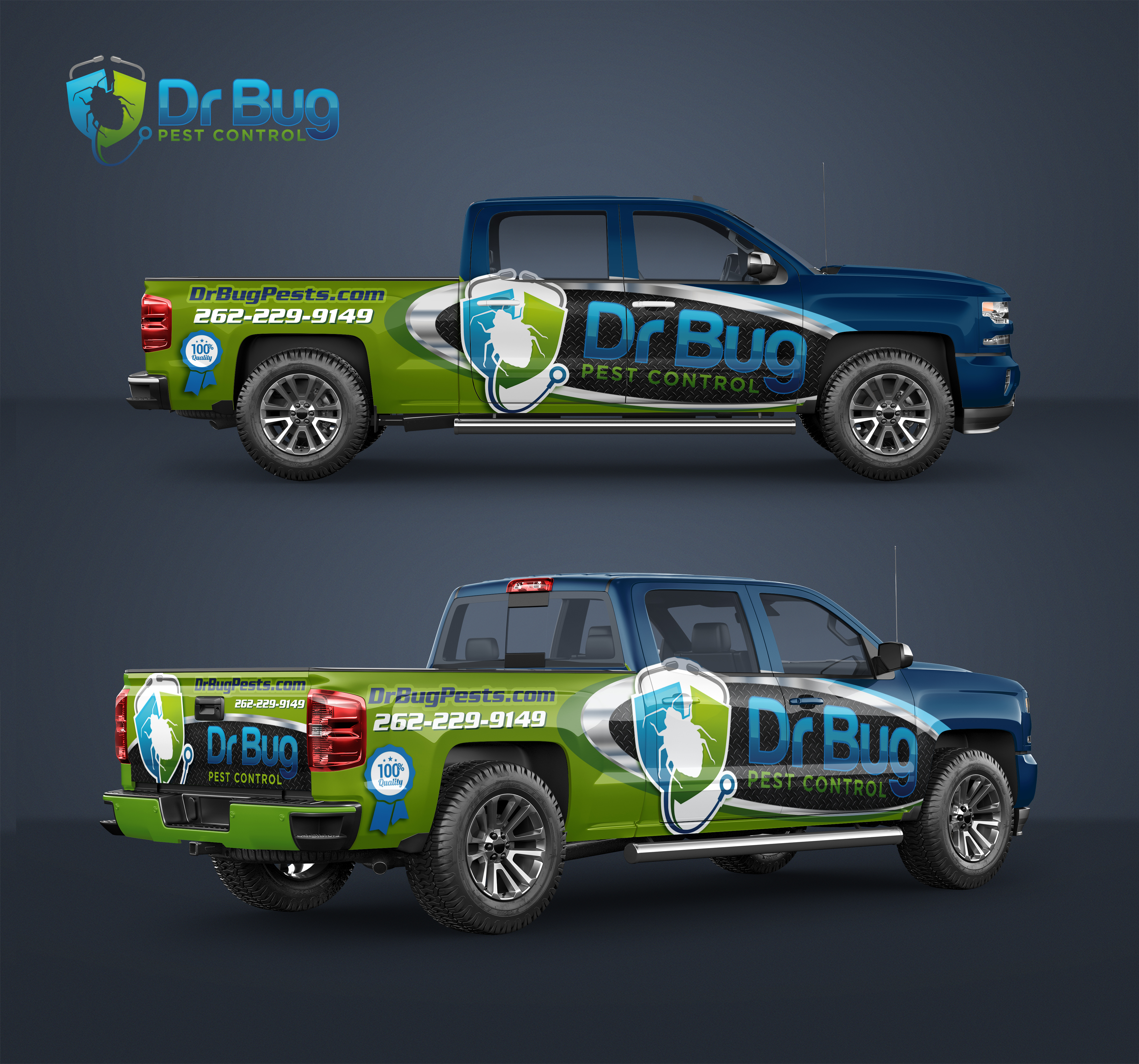 Truck wrap in Vehicle wrap design Inspiration by Iryna Sokolovska