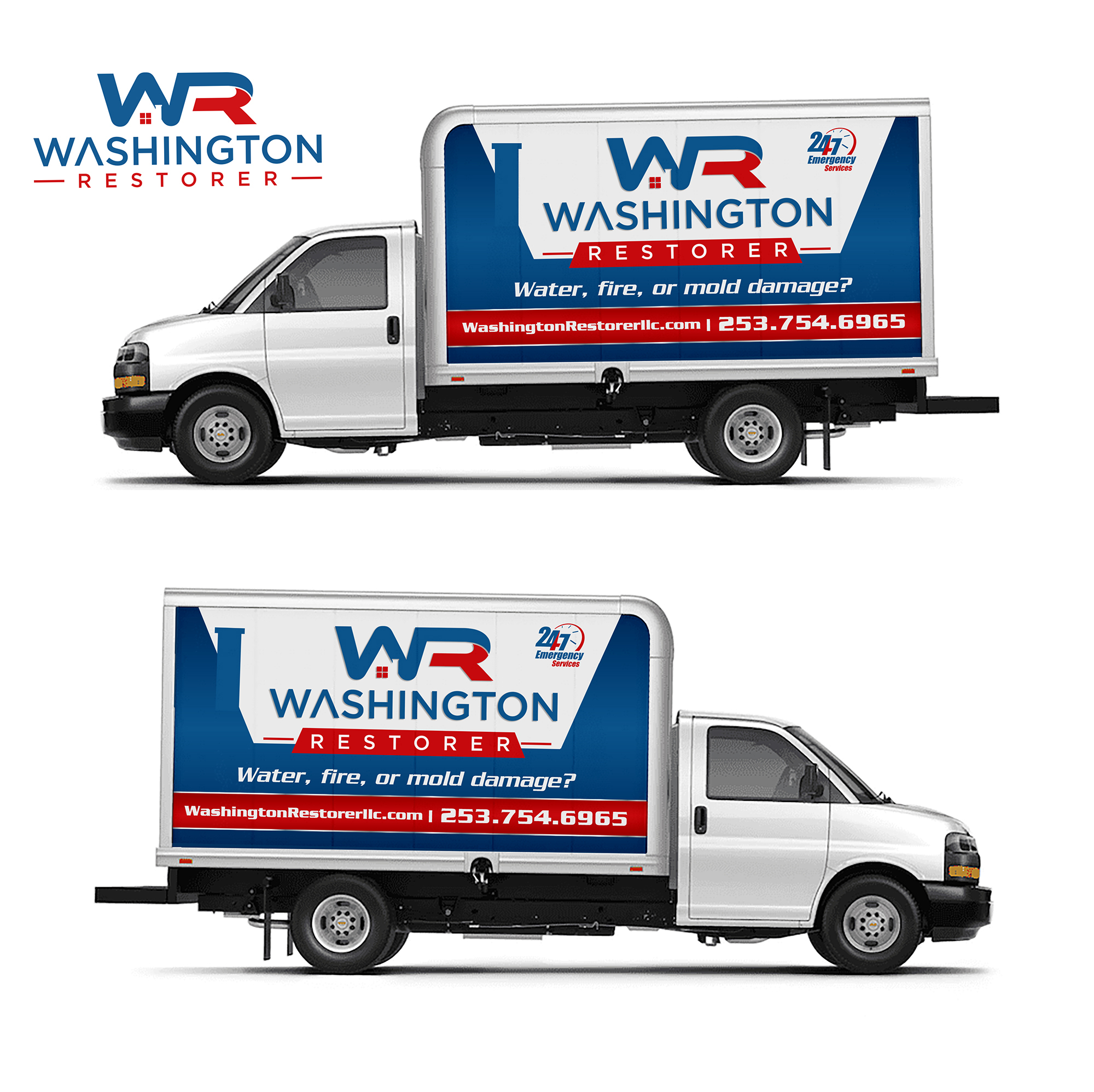 Box Truck wrap by Iryna Sokolovska Box Truck wrap in Vehicle wrap design Inspiration by Iryna Sokolovska