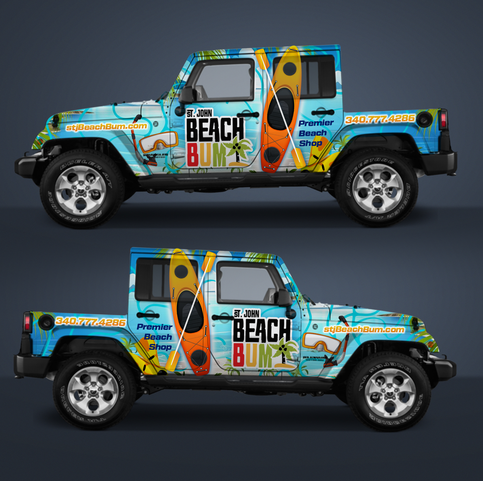 Car wrap in Vehicle wrap design Inspiration by Iryna Sokolovska