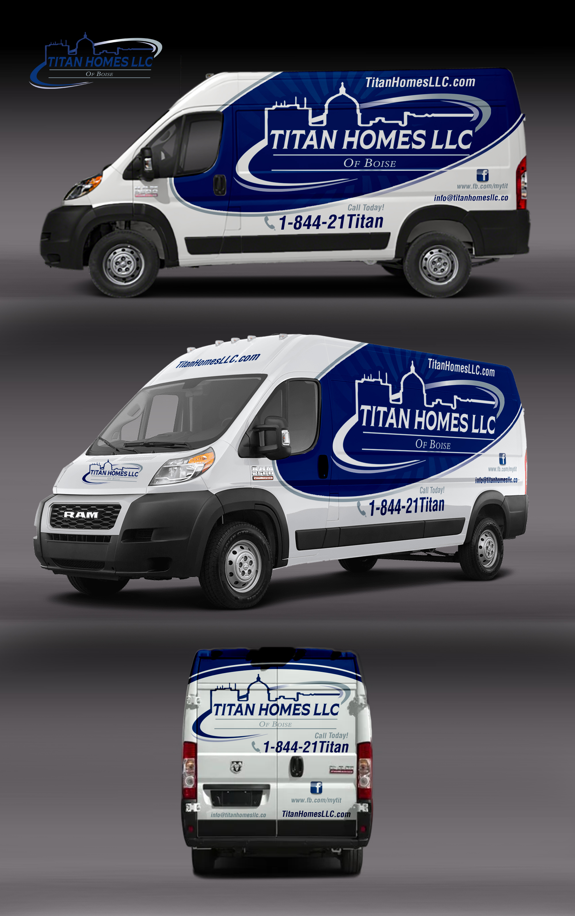 Van wrap in Vehicle wrap design Inspiration by Iryna Sokolovska