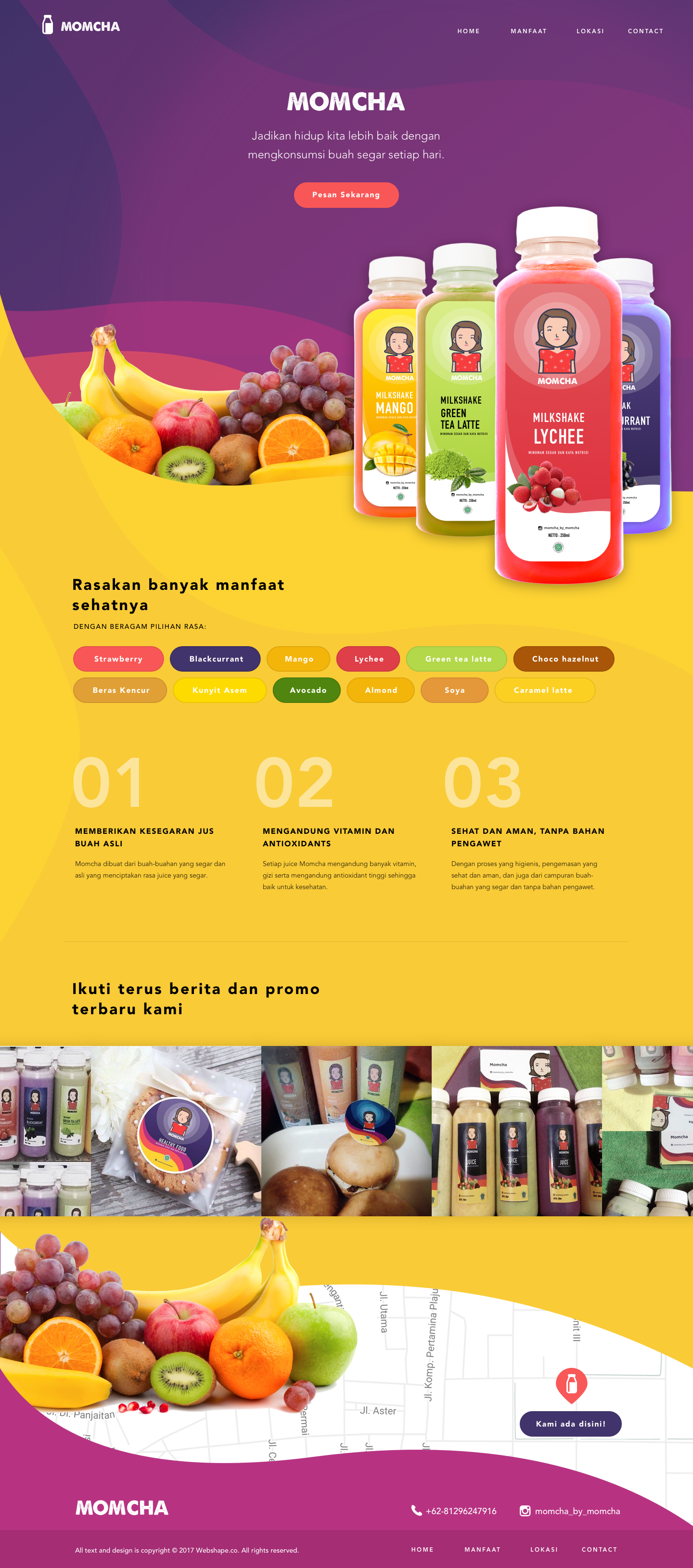 colorful in Menu Design Inspiration by Atula