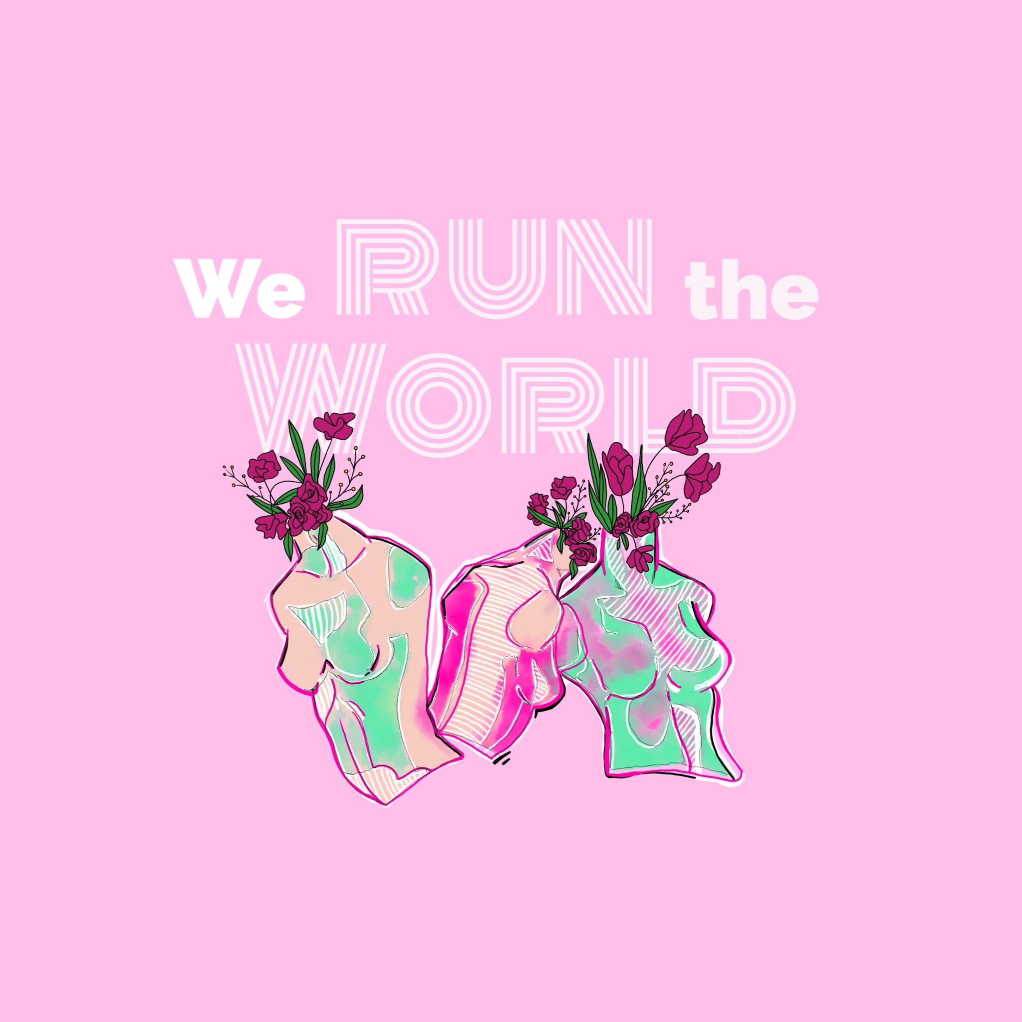 We run the world by Luca Szamosi We run the world in Illustration and Graphics Inspiration by Luca Szamosi