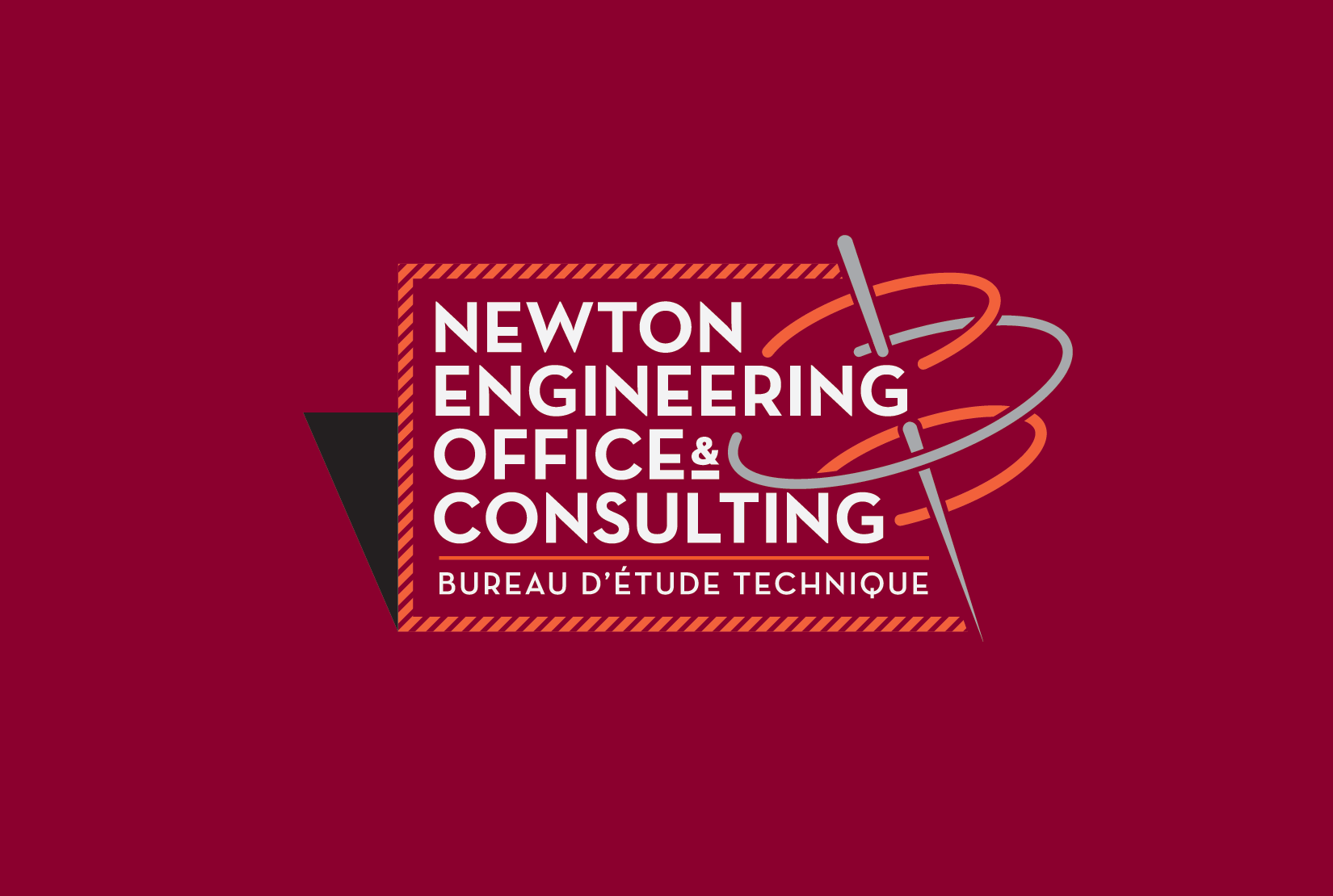 Newton Engineering Office Consulting by Mahmoud Benkirane Newton Engineering Office Consulting in Logo & Brand Identity Inspiration by Mahmoud Benkirane