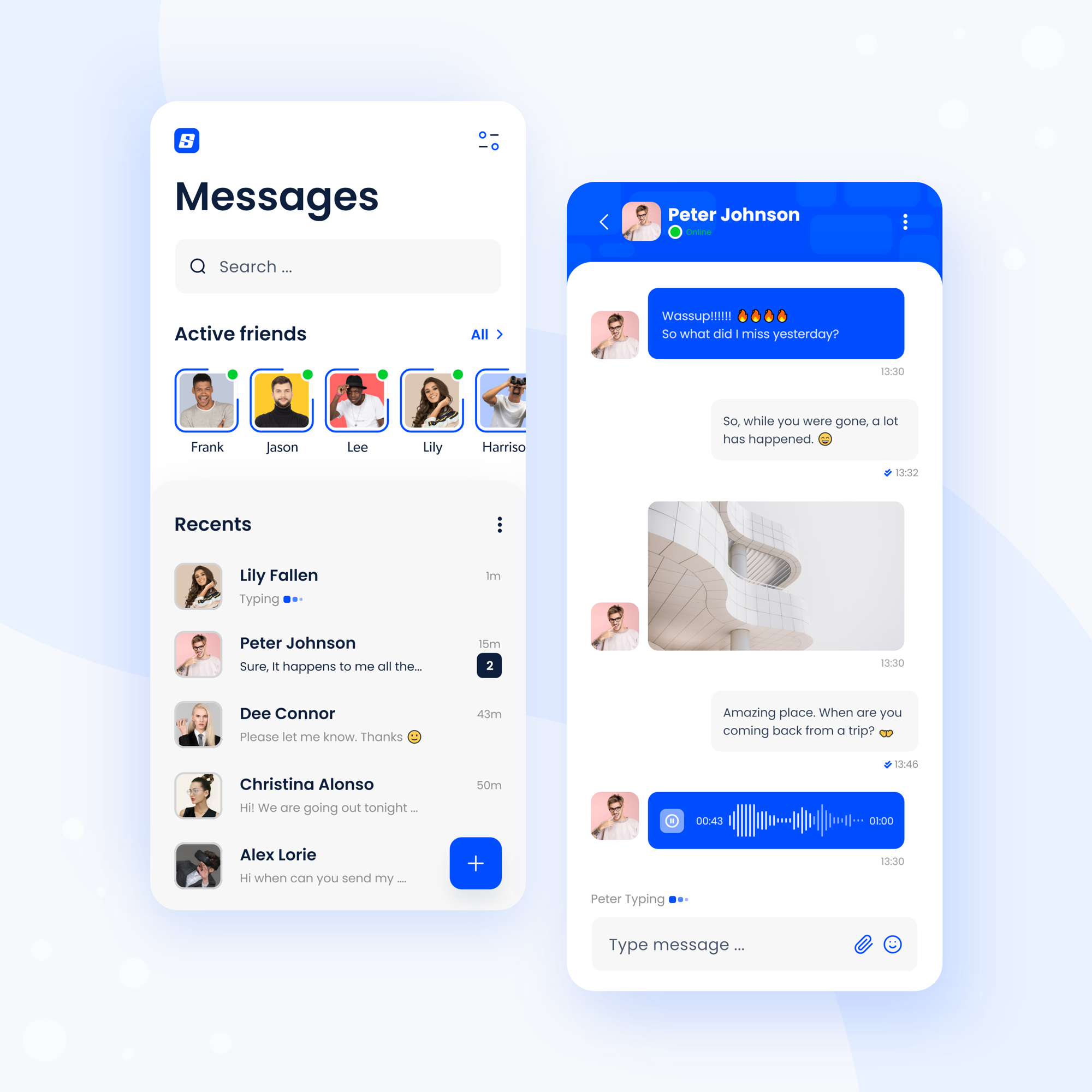 Chat Mobile App Design by Branki.s Chat Mobile App Design in Mobile Apps Design Inspiration by Branki.s