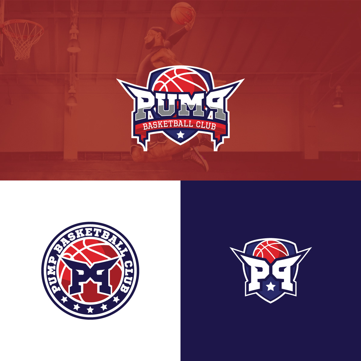 Pump Basketball in Logo Design Inspiration by Aji™