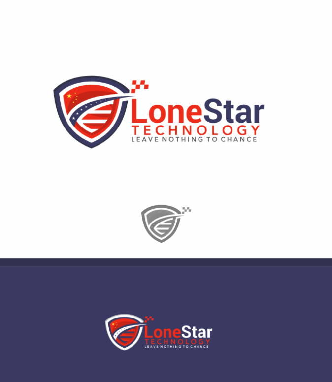 Lone Star Technology in Logo Design Inspiration by Smile Cat