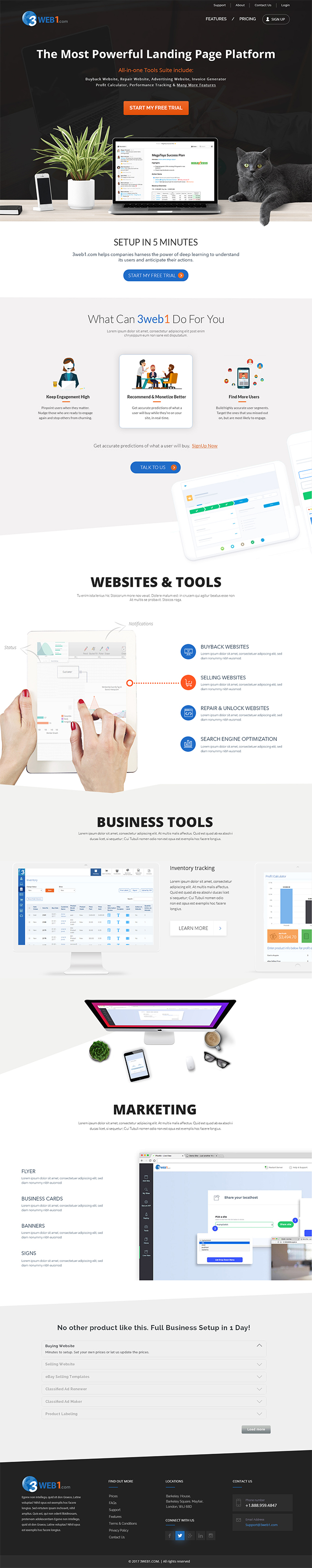 3web1 in Website Design Inspiration by Smile Cat