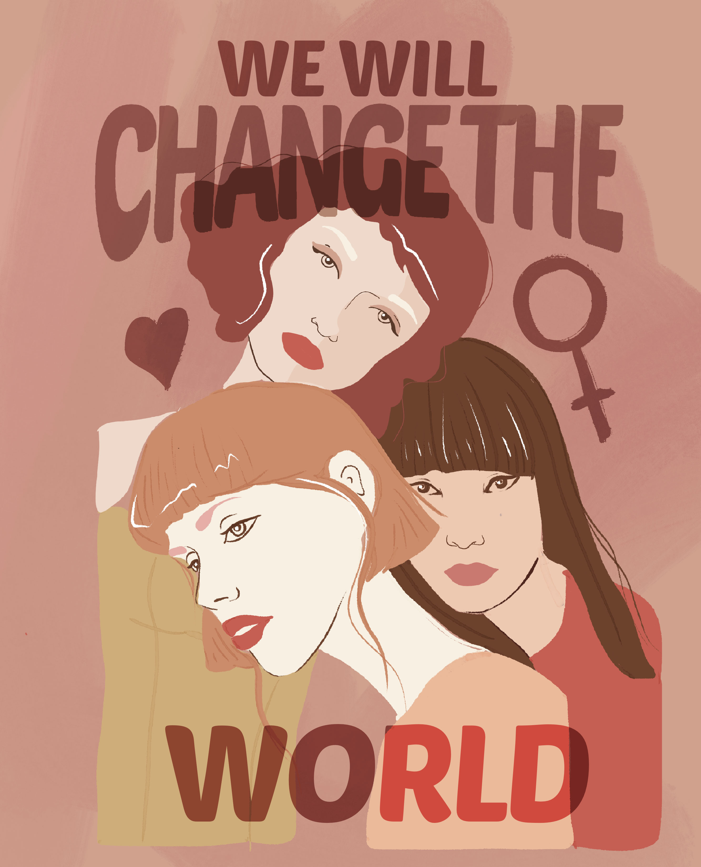 sisters by Sirin Ezgi Koksal sisters in Illustration and Graphics Inspiration by Sirin Ezgi Koksal
