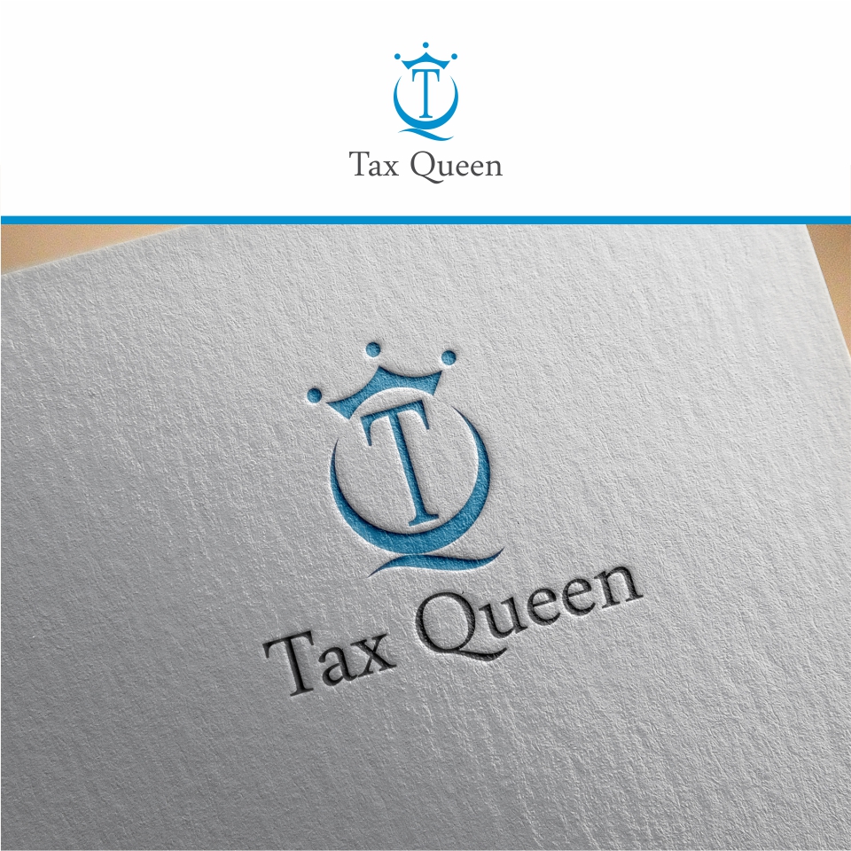 Tax Queen Logo Design by Jumpart Tax Queen Logo Design in Logo Design Inspiration by Jumpart