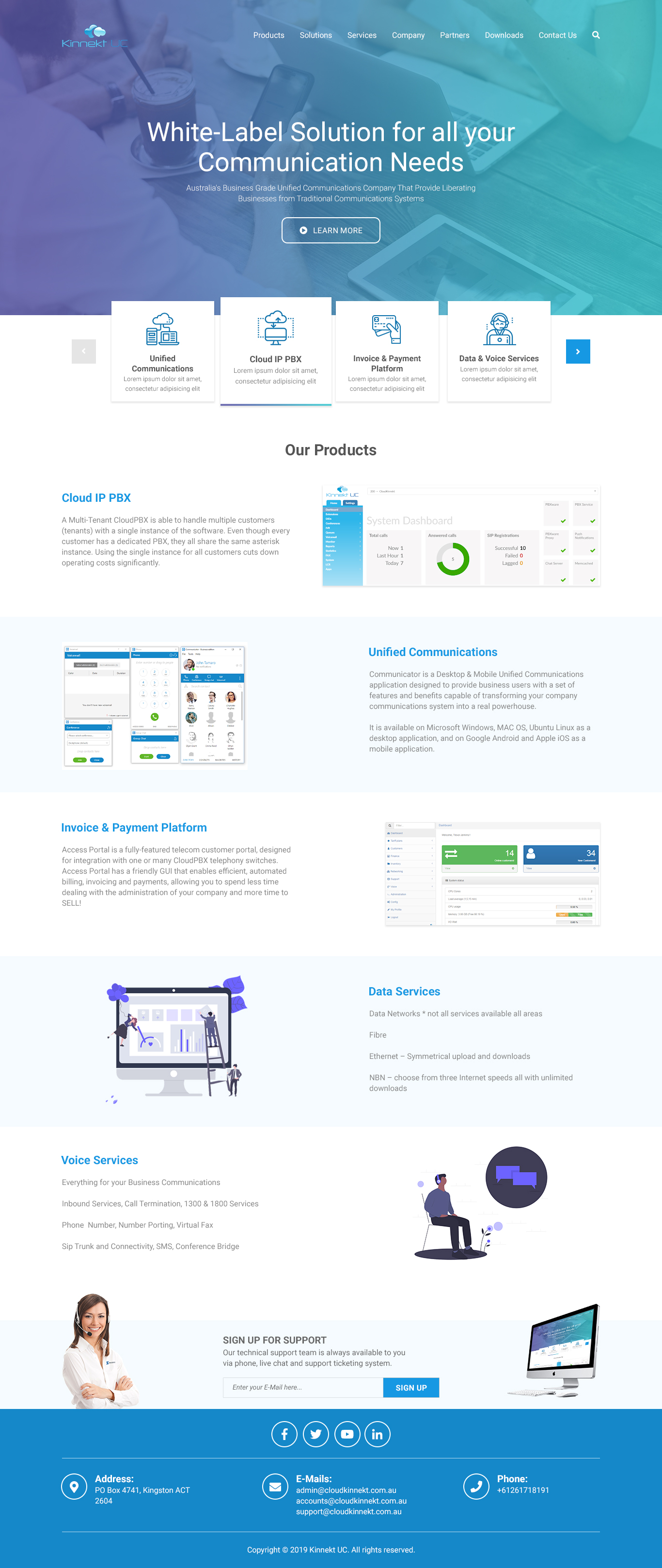 Landing page design for IT company by Mo Designs Landing page design for IT company in Landing page design Inspiration by Mo Designs