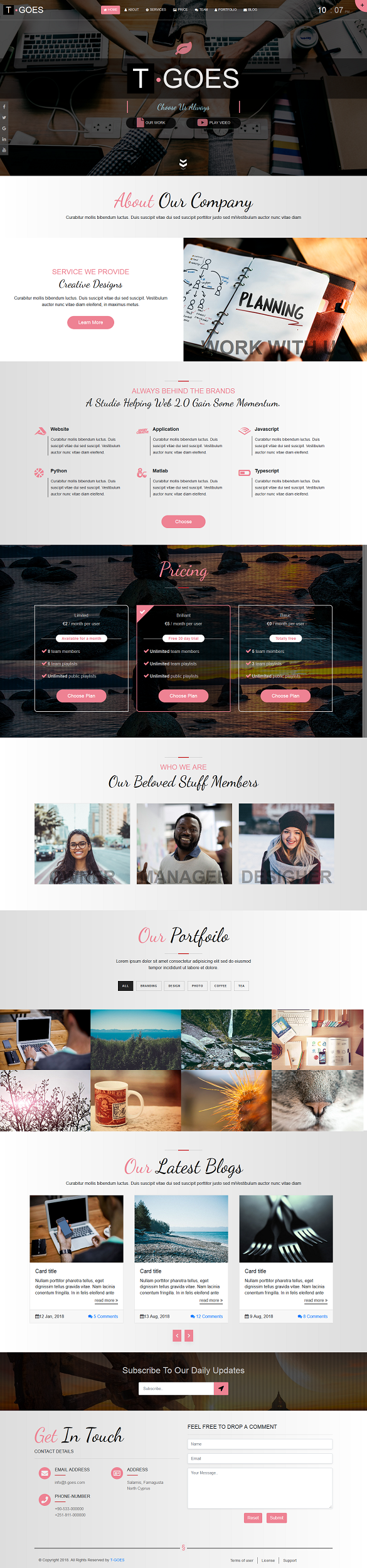 T-Goes by Tgoes T-Goes in Website Design Inspiration by Tgoes