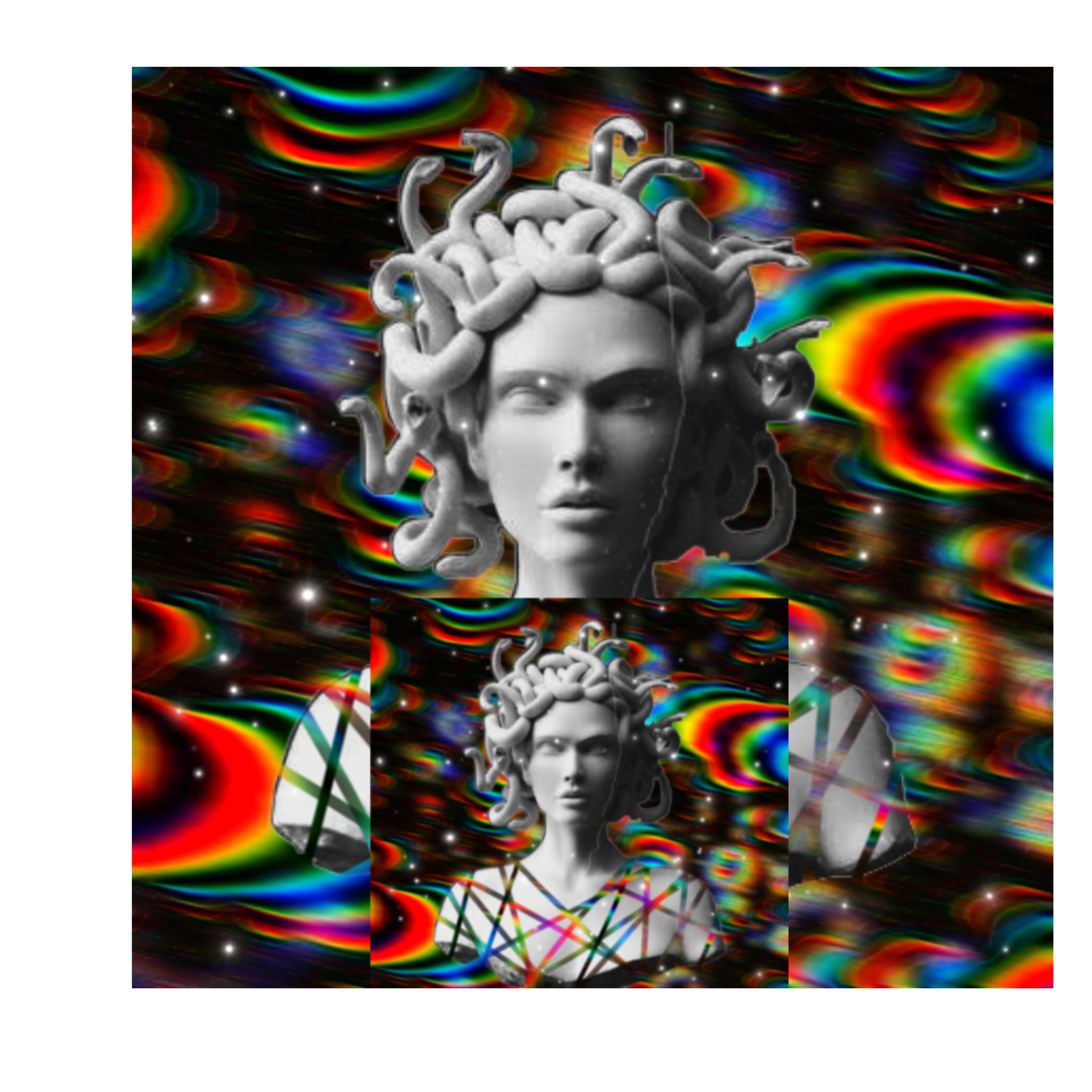 Medusa was mortal. by Mahalakshmi Shankaran Medusa was mortal. in Digital Art Inspiration by Mahalakshmi Shankaran