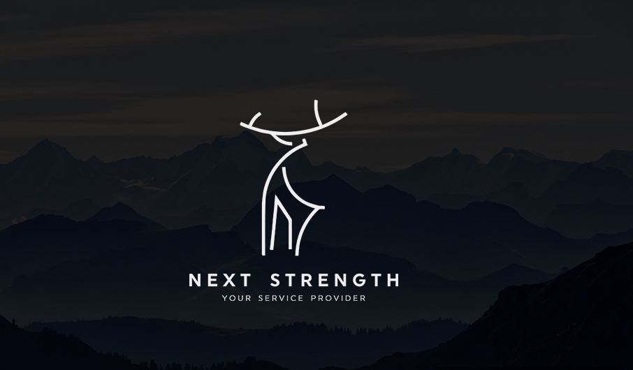 NEXT STRENGTH by Md Kamruzzaman NEXT STRENGTH in Logo Design Inspiration by Md Kamruzzaman