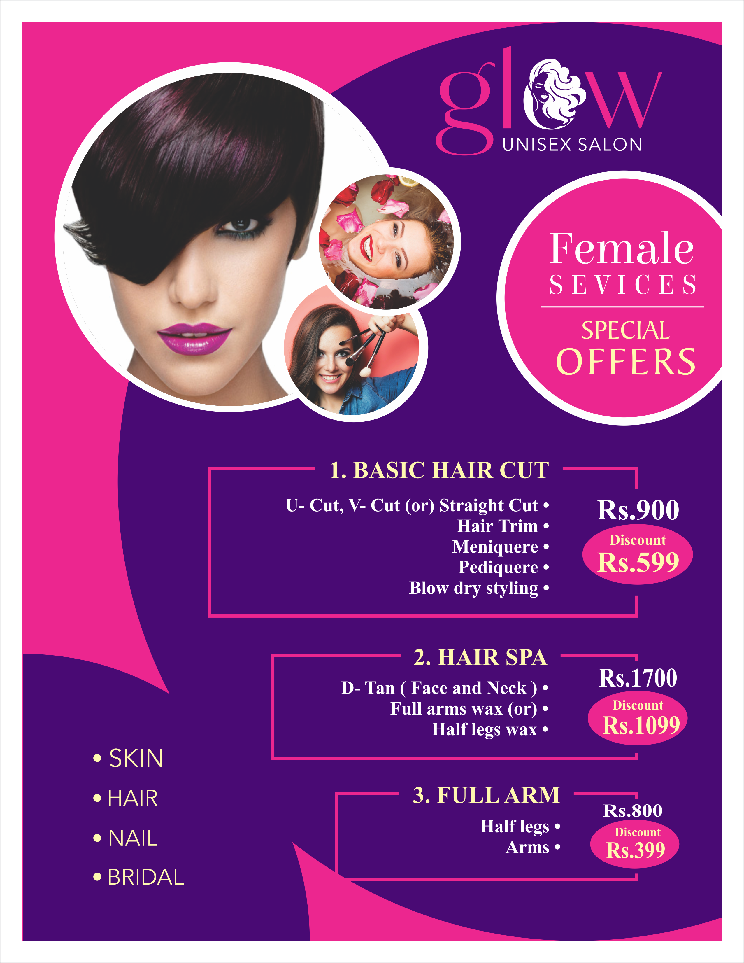 Leaflet in Leaflet Design Inspiration by Mayuka Creative