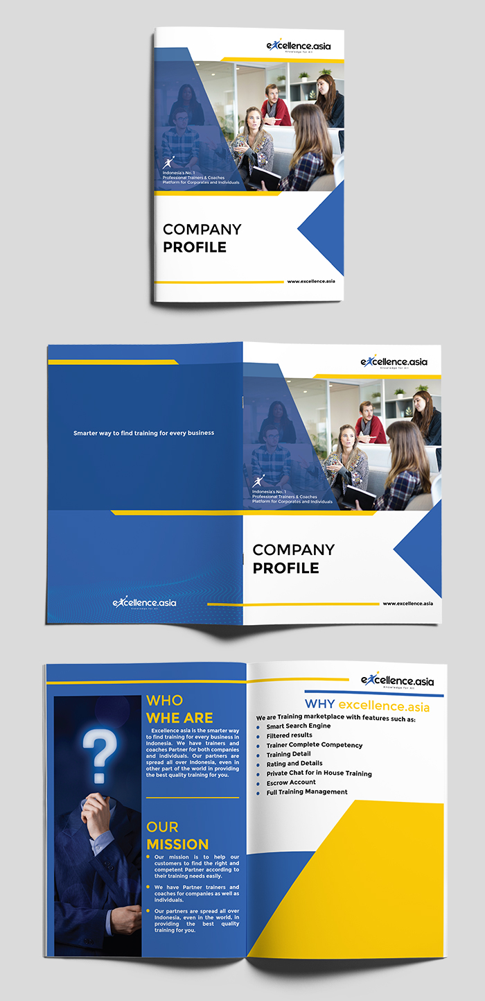 Company Profile by Cervo Company Profile in Advertisement Design Inspiration by Cervo