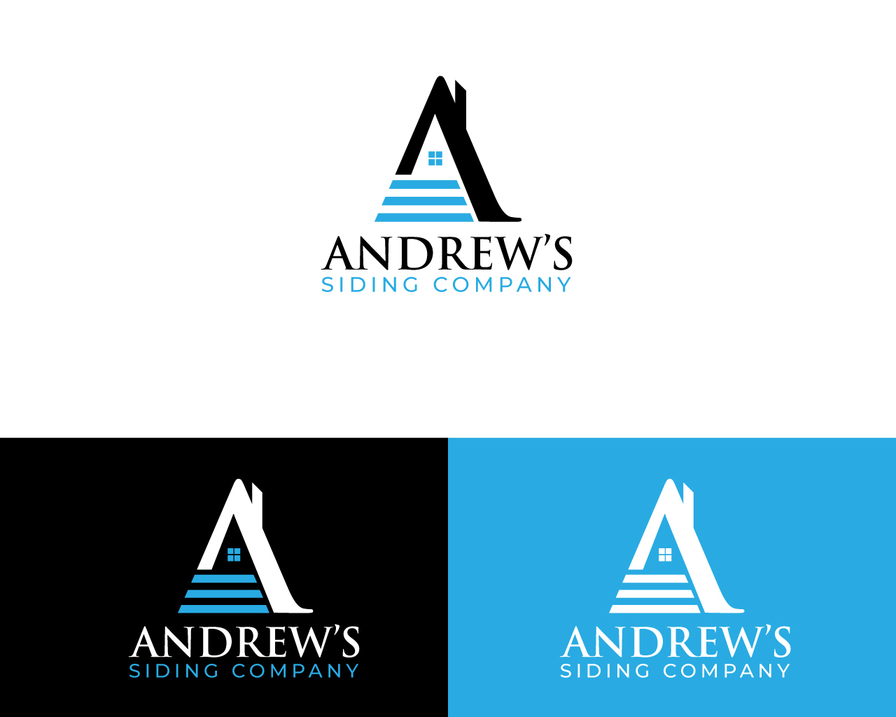 Andrew Siding in Logo Design Inspiration by Lumoxdesign