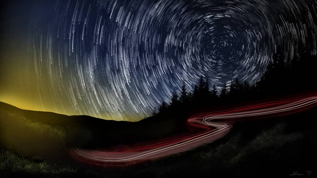 Trails in Visual Art Inspiration by Arka Mandal