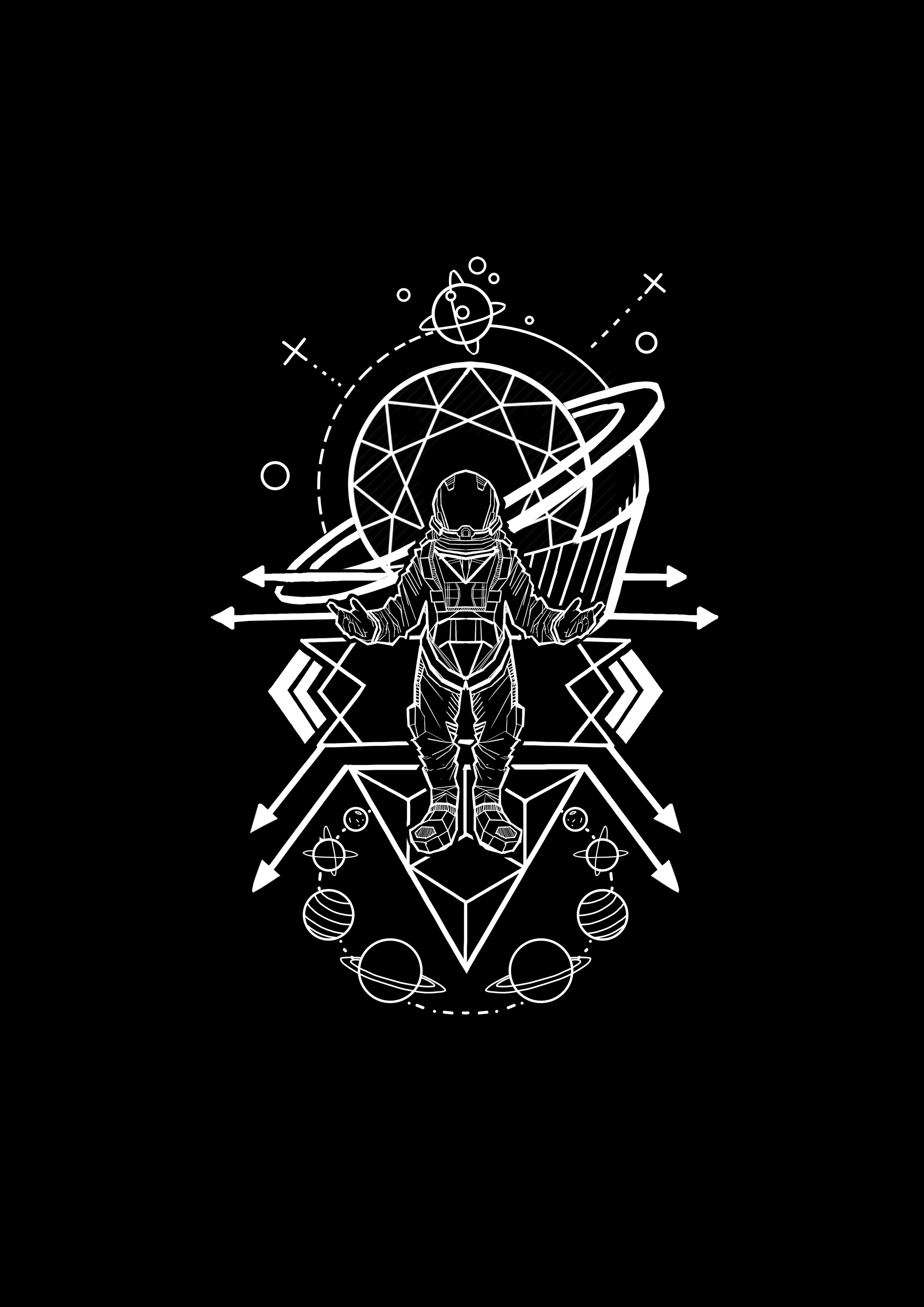 Geometric Space illusion by Maisha Maliha Siddique Geometric Space illusion in Digital Art Inspiration by Maisha Maliha Siddique