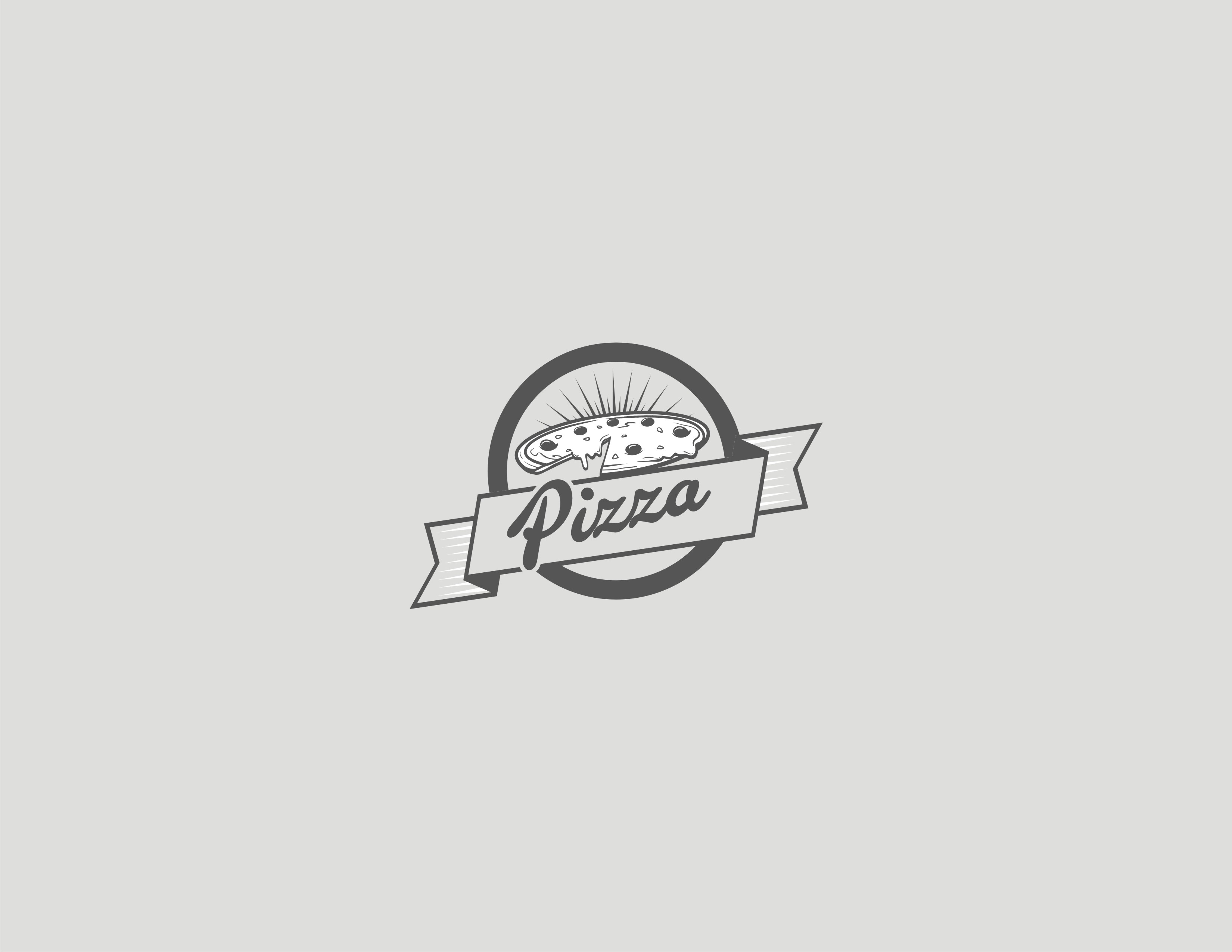 Pizza in Logo Design Inspiration by On1