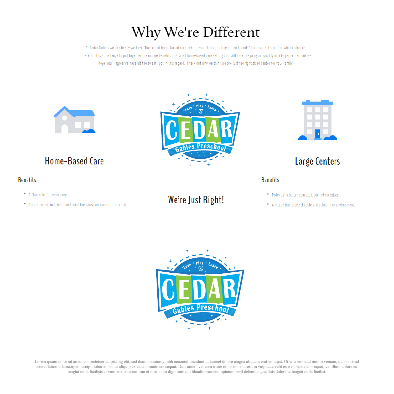 Cedar Preschool in Logo & Brand Identity Inspiration by Zakyk
