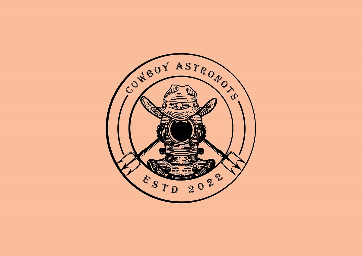 Cowboy Astronaout by Zakyk Cowboy Astronaout in Logo Design Inspiration by Zakyk