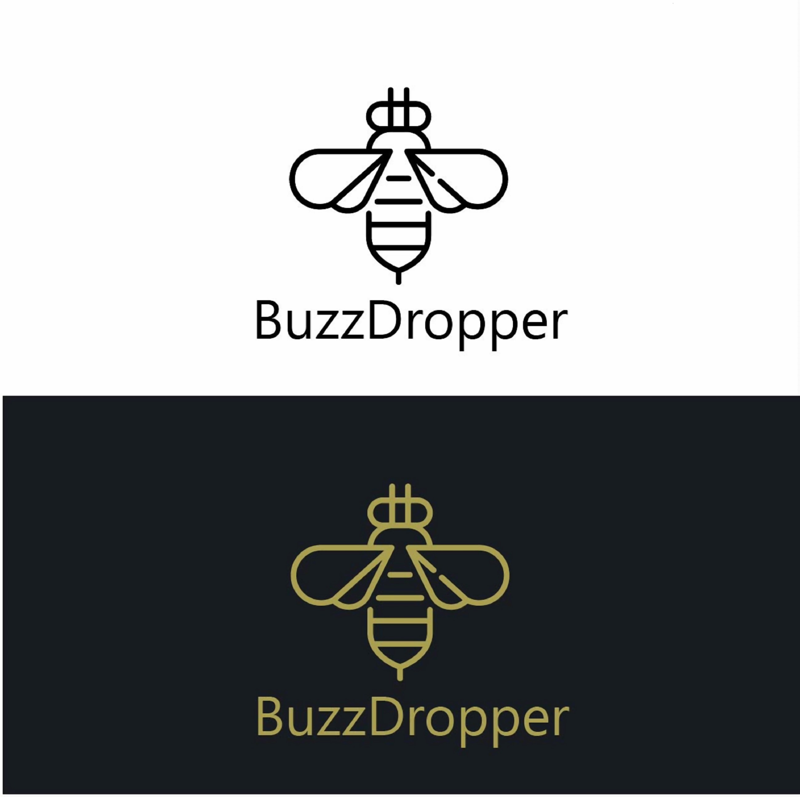 Buzzdropper Logo by Wazid.biz Buzzdropper Logo in Logo Design Inspiration by Wazid.biz